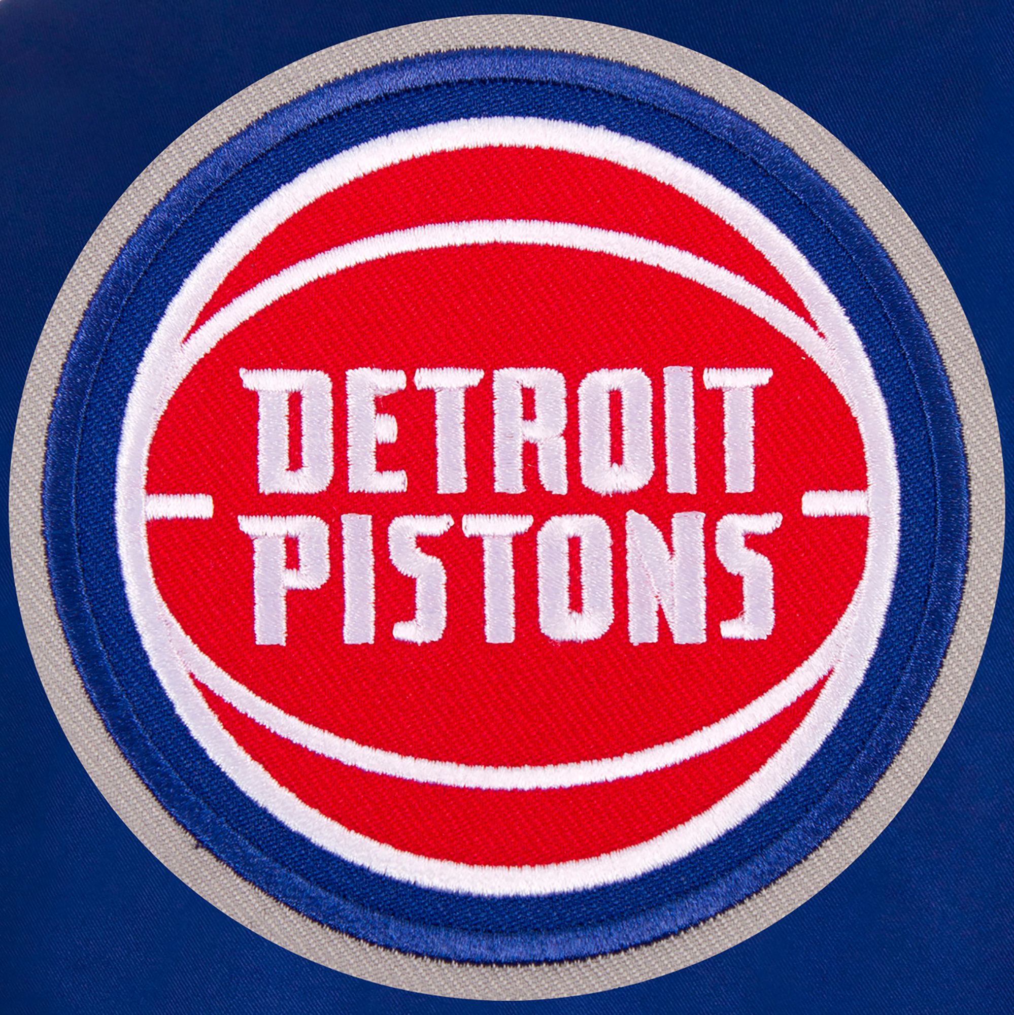 JH Design Men's Detroit Pistons Royal Twill Jacket product image