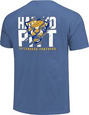 Image One Men's Pitt Panthers Blue Claw Marks T-Shirt product image