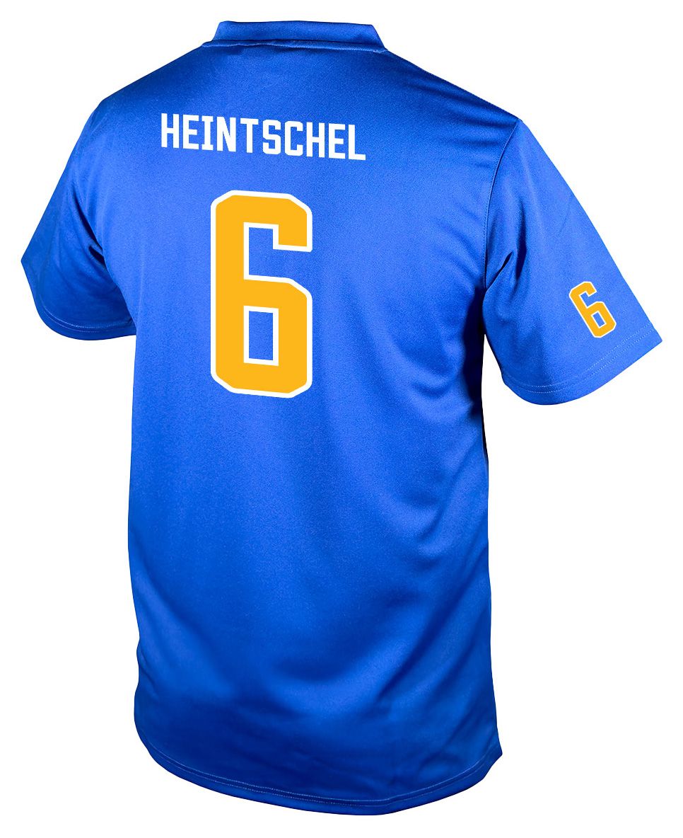 Genuine Collective Men's Pitt Panthers Mason Heintschel #6 Royal Football Jersey product image