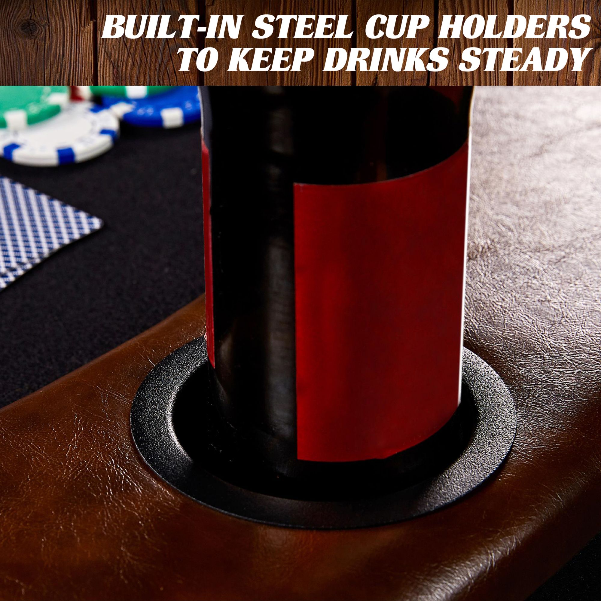 Barrington Billiards Charleston Folding Poker Table product image