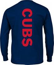 Nike Men's Chicago Cubs Royal Sideline Dri-Fit Long Sleeve T-Shirt product image