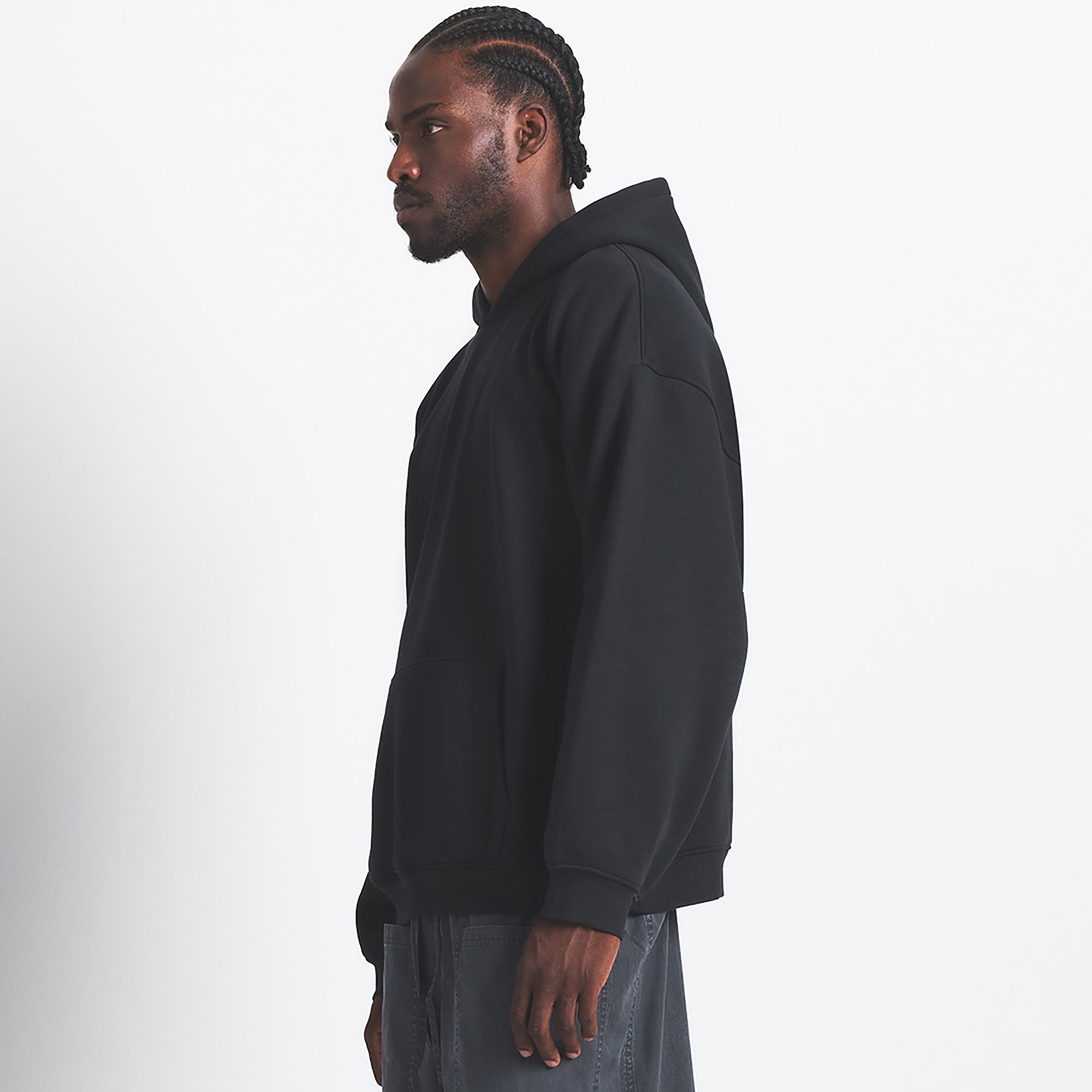 SKIMS Men's Fleece Lounge Relaxed Hoodie product image