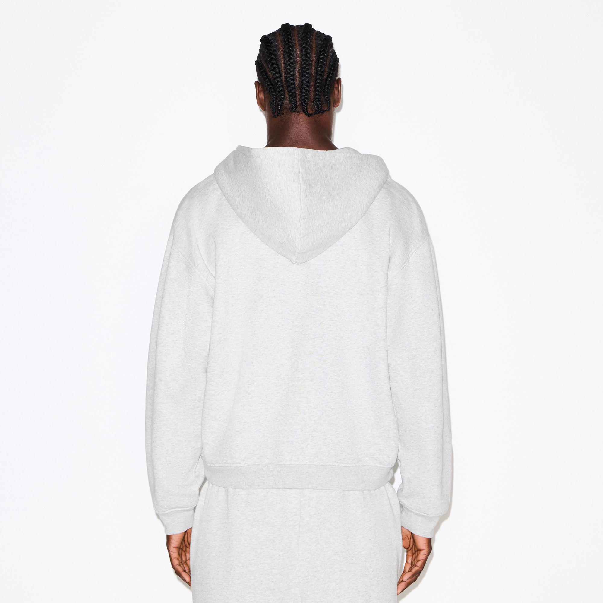 SKIMS Men's Fleece Lounge Zip Up Hoodie product image