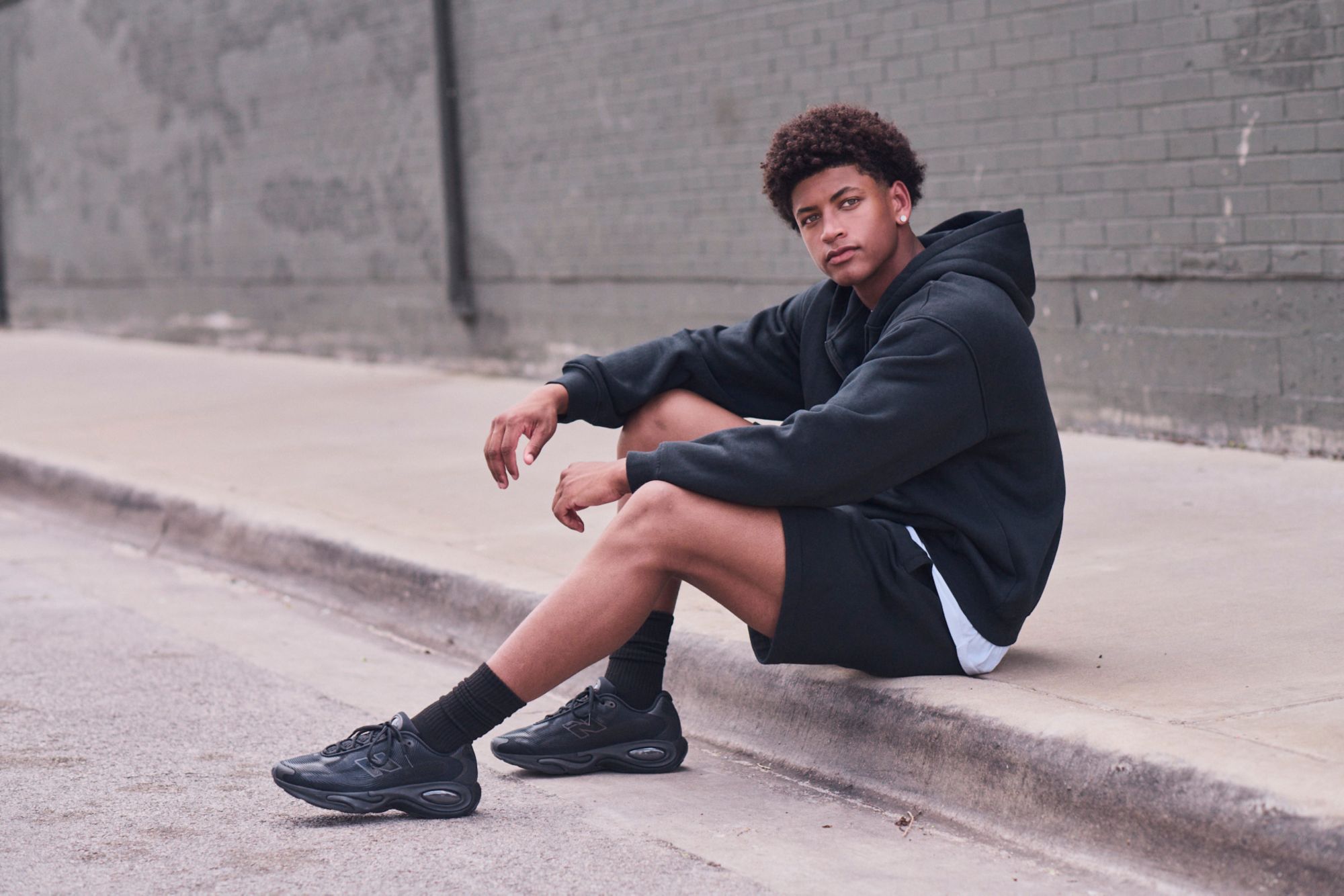 SKIMS Men's Fleece Lounge Zip Up Hoodie product image