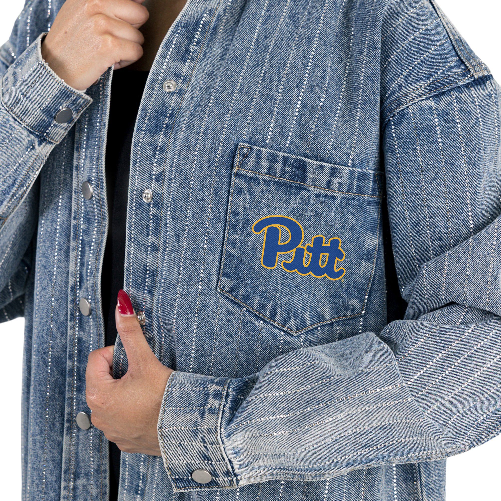 Gameday Couture Women's Pitt Panthers Denim Instant Replay Jacket product image