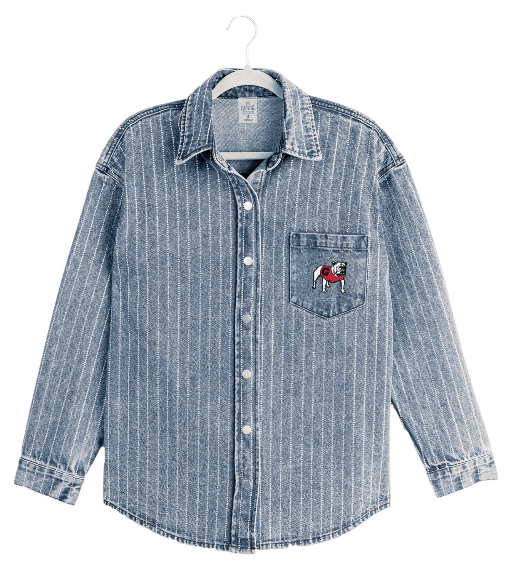 Gameday Couture Women's Georgia Bulldogs Denim Instant Replay Jacket product image
