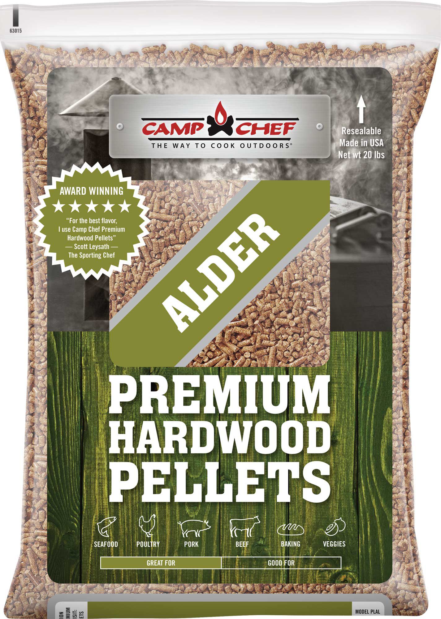 Camp Chef Alder Premium Hardwood Pellets 20 lbs. product image