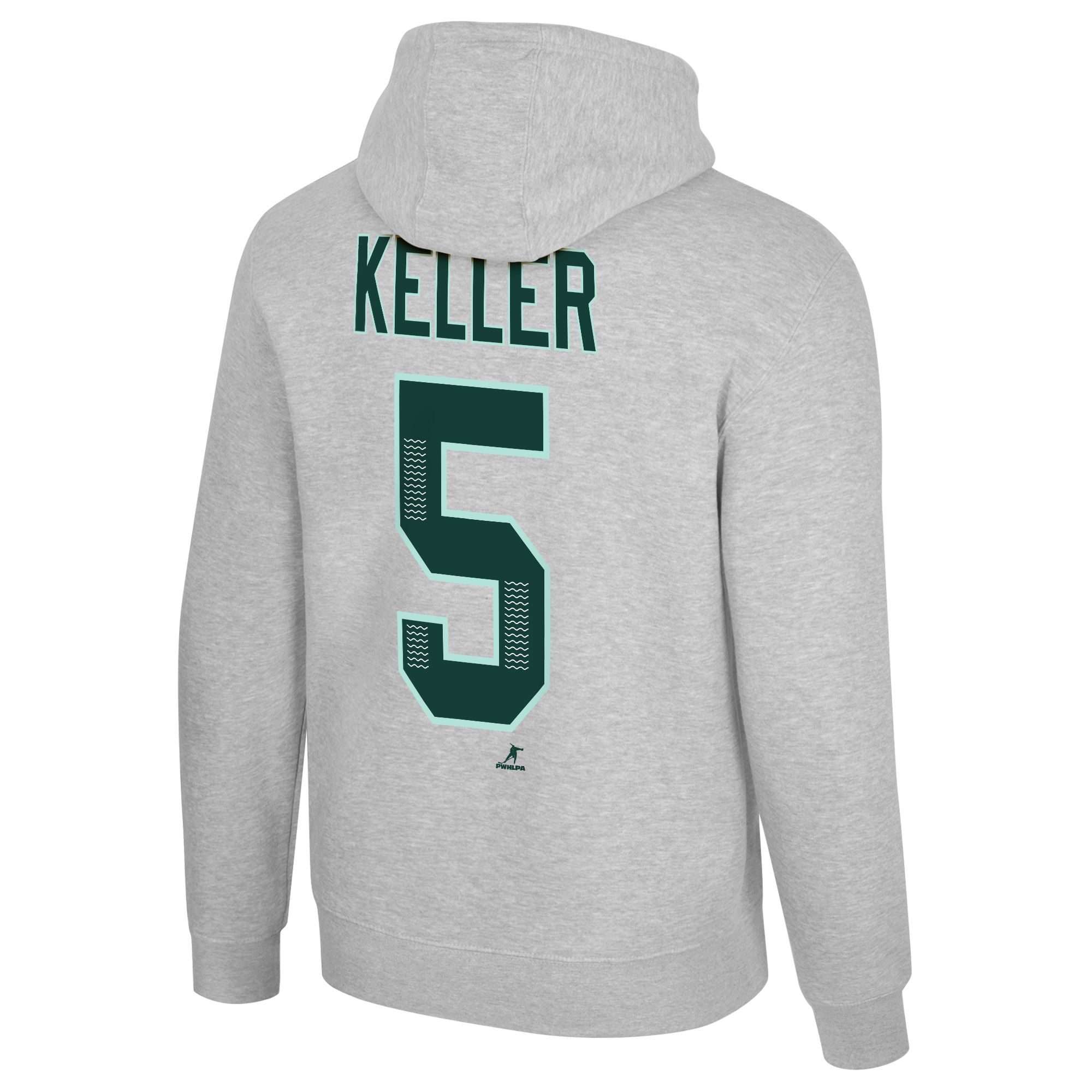 Stadium Essentials Adult Boston Fleet Heather Grey Megan Keller #5 Pullover Hoodie product image