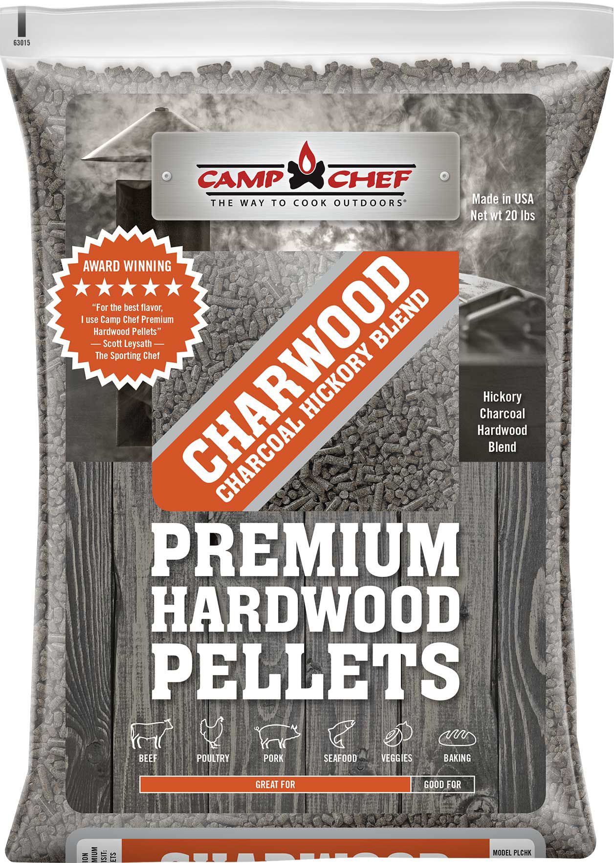 Camp Chef Charwood Charcoal Hickory Premium Hardwood Pellets product image