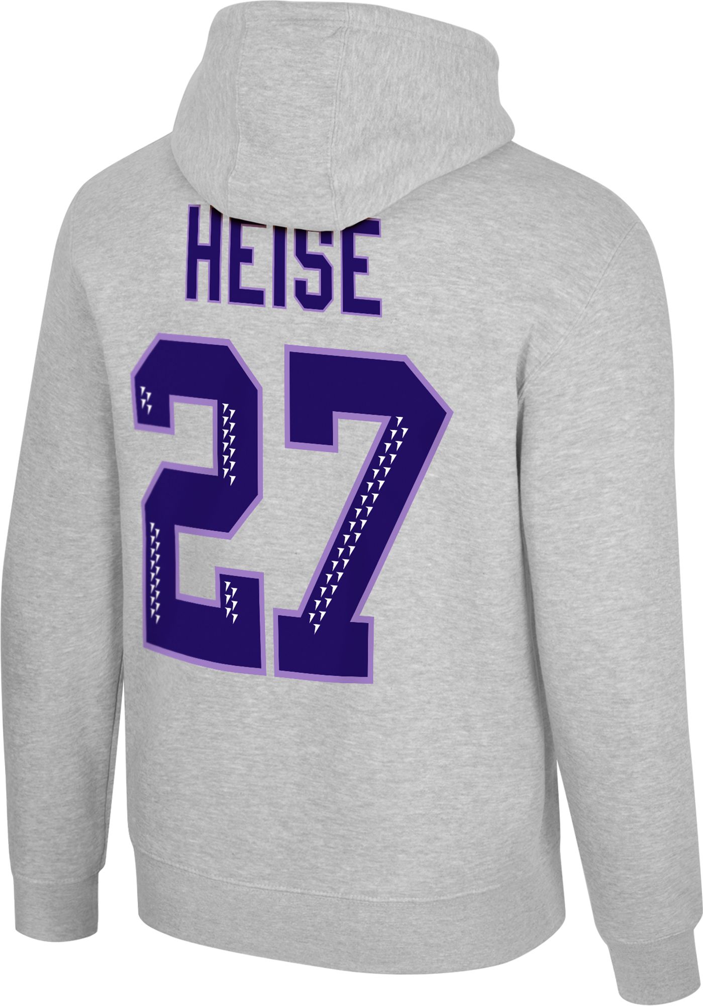Stadium Essentials Adult Minnesota Frost Taylor Heise #27 Heather Grey Pullover Hoodie product image