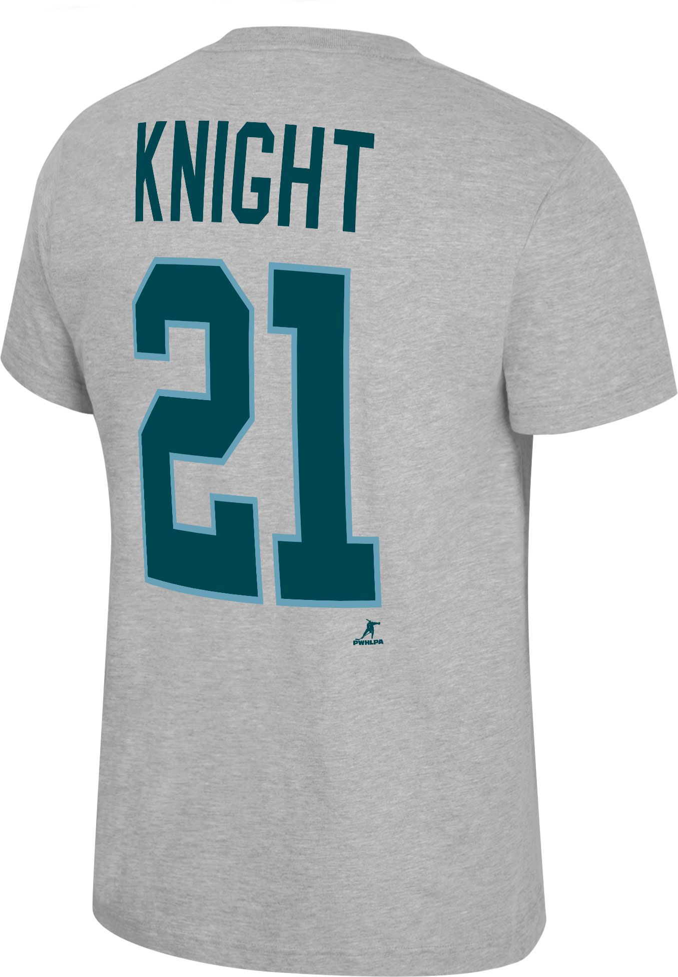 Stadium Essentials Adult Seattle Heather Grey Hilary Knight #21 T-Shirt product image