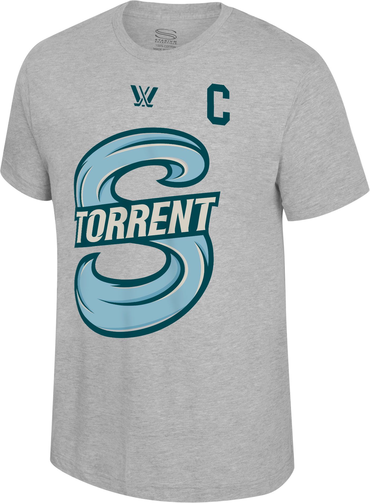 Stadium Essentials Adult Seattle Heather Grey Hilary Knight #21 T-Shirt product image