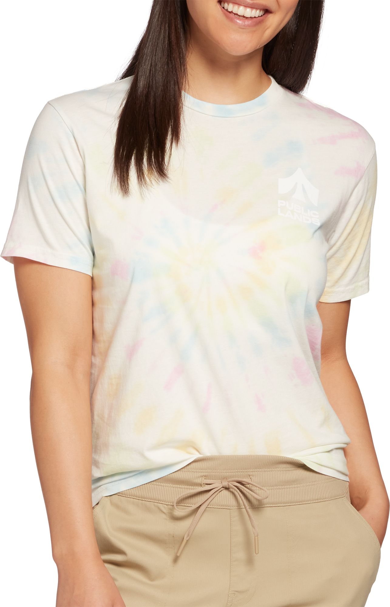 Public Lands Adult Tie Dye Graphic T-Shirt product image