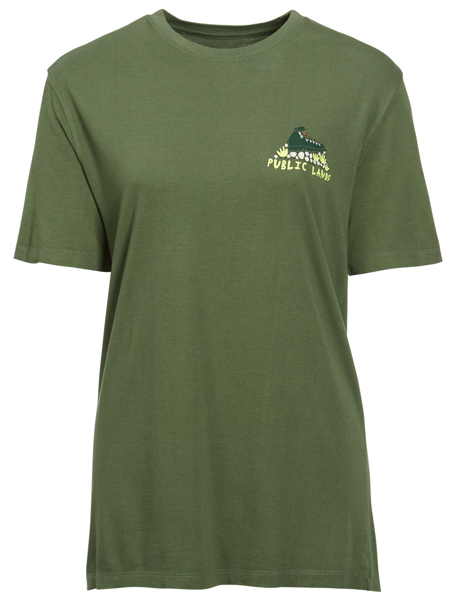 Woosah Adult Public Lands Boot Icon Graphic T-Shirt product image