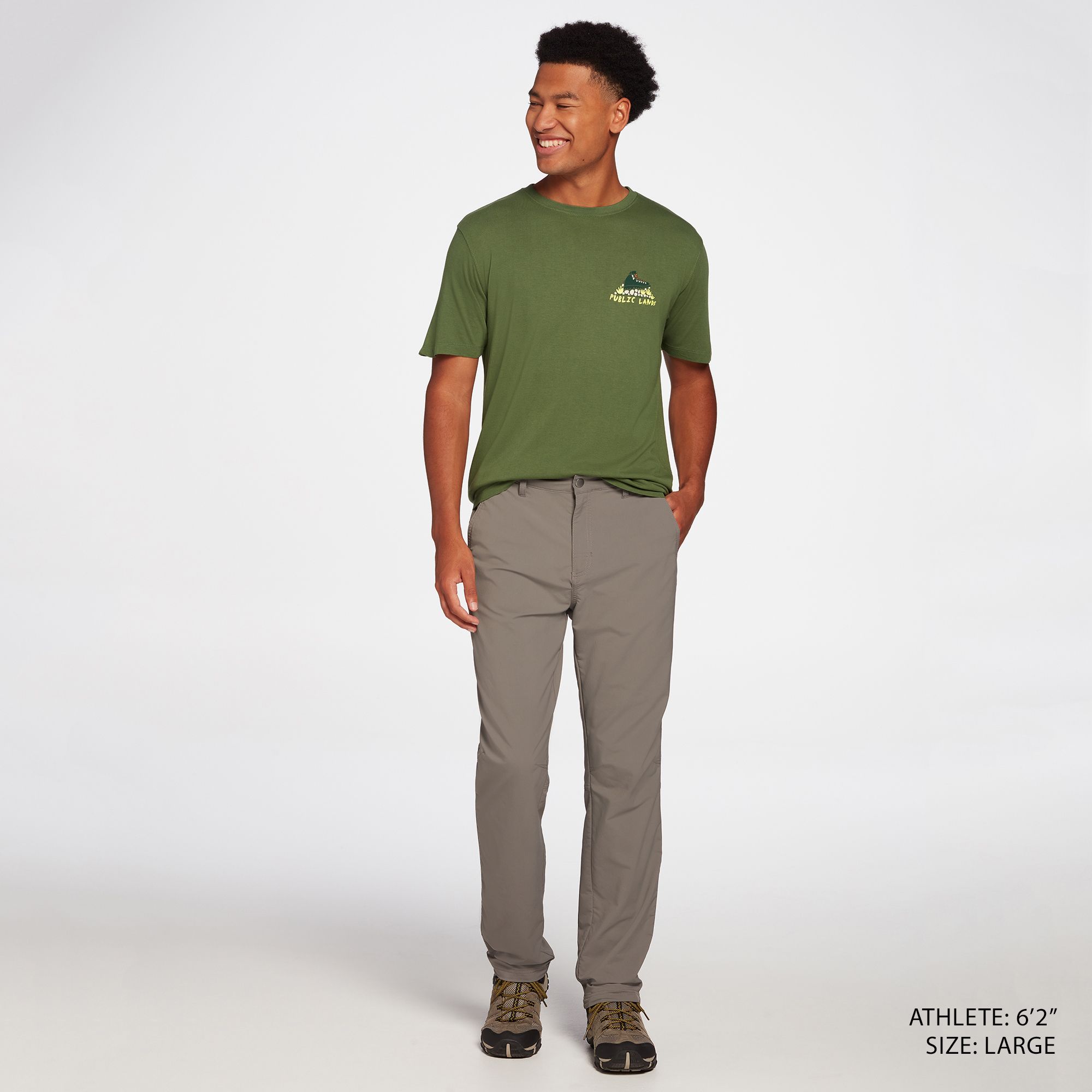 Woosah Adult Public Lands Boot Icon Graphic T-Shirt product image