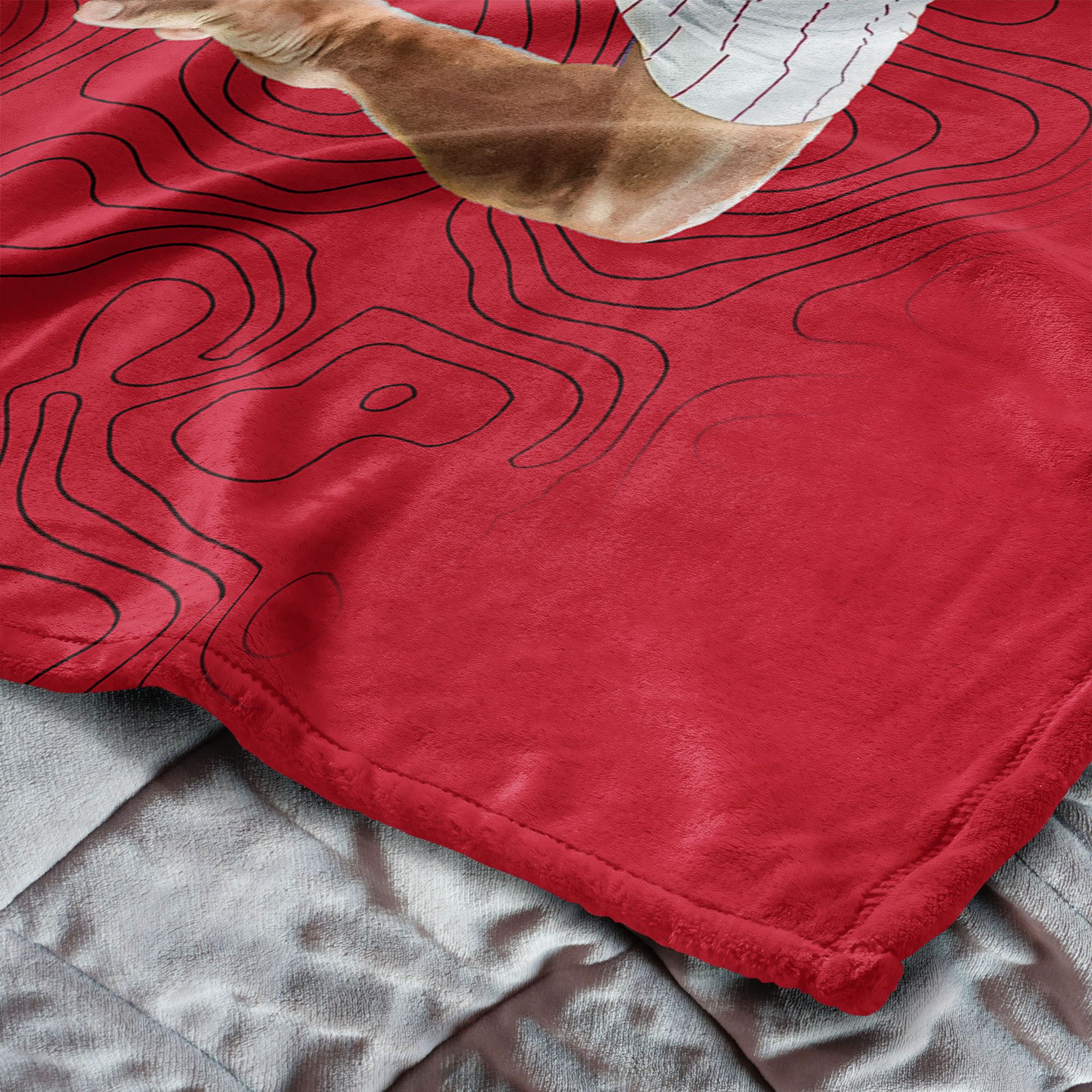 TheNorthwest Philadelphia Phillies Zack Wheeler Touch Throw Blanket product image