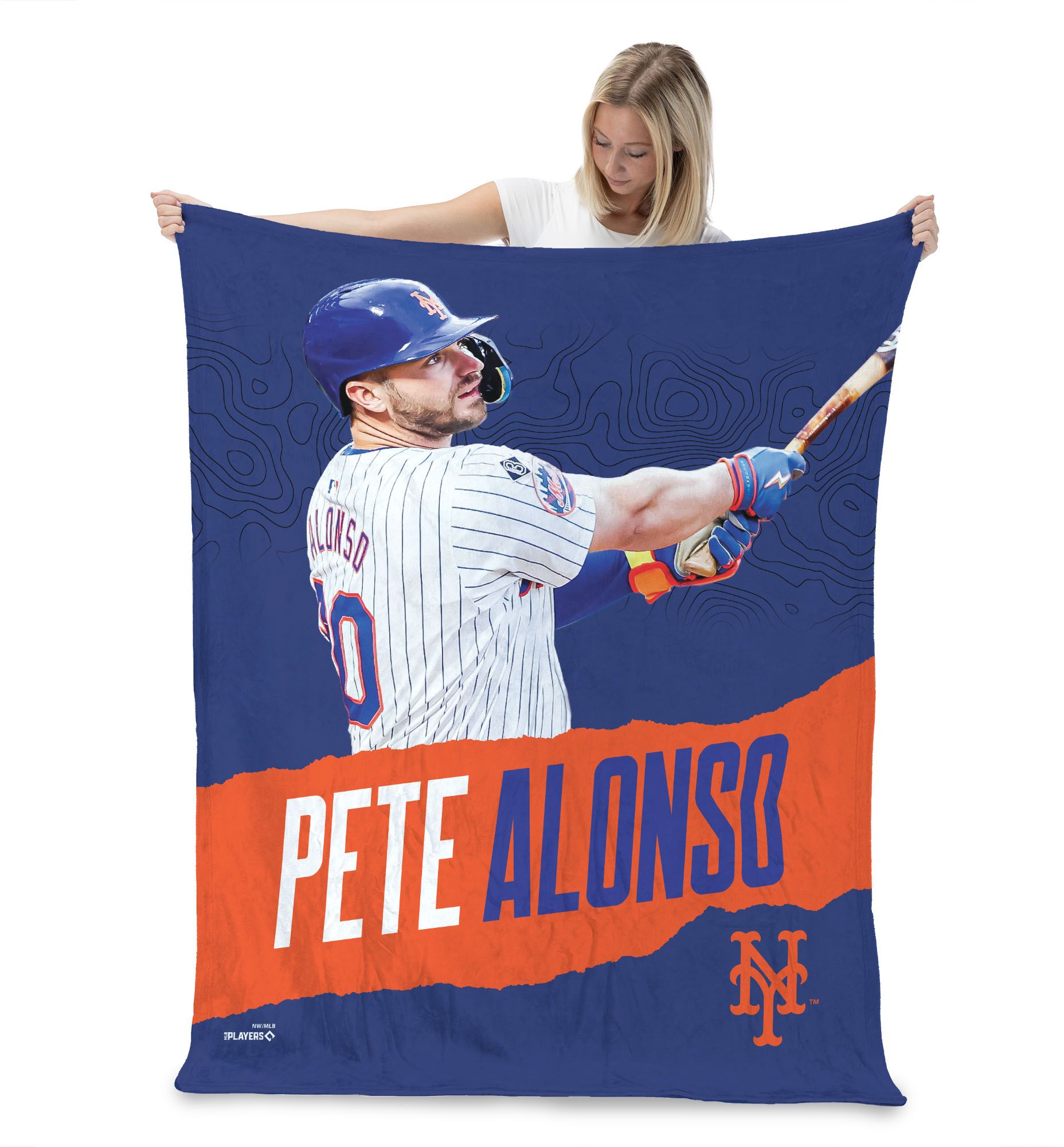 TheNorthwest New York Mets Pete Alonso Touch Throw Blanket product image