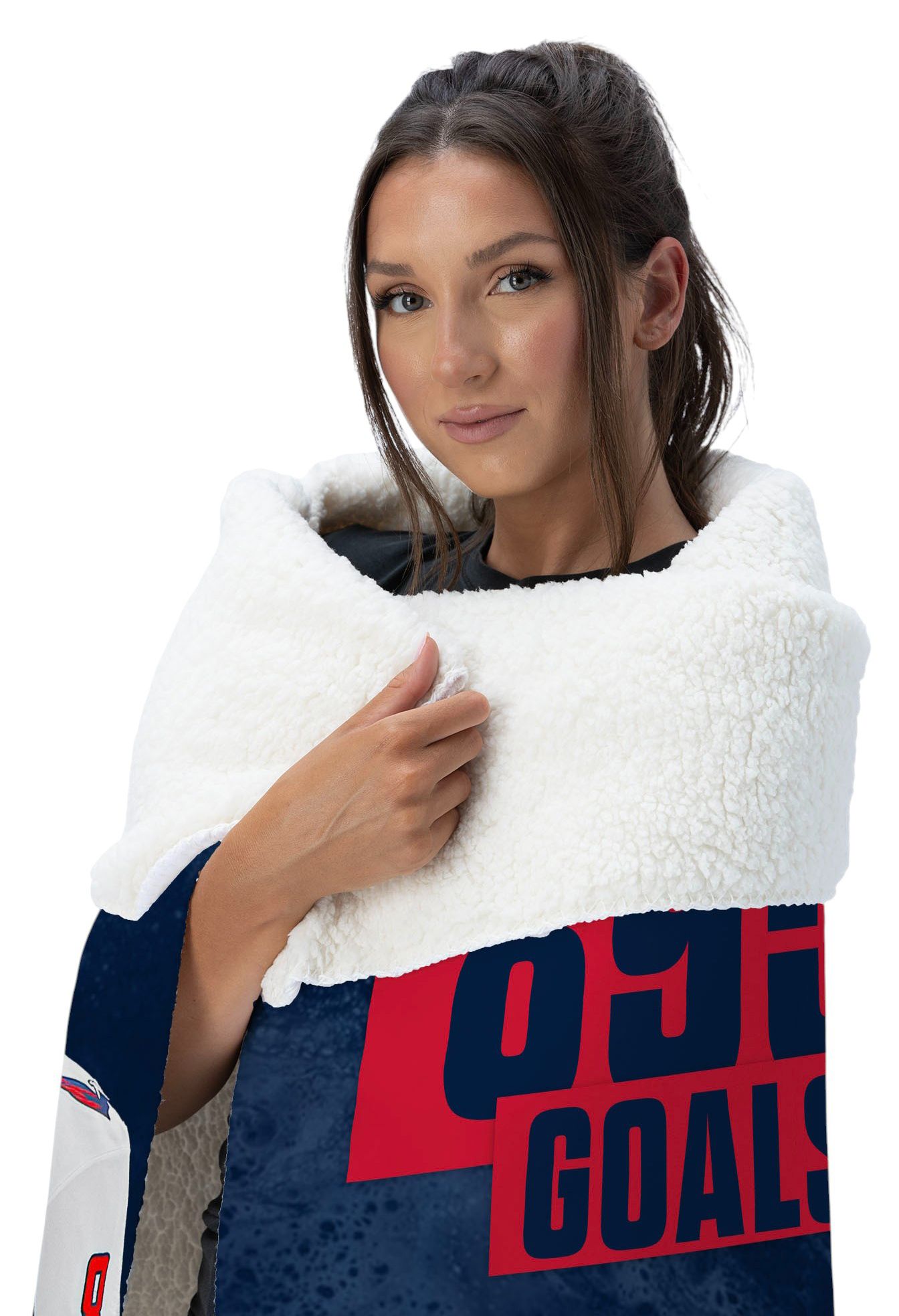 Northwest Washington Capitals Alexander Ovechkin #8 '895 Goals' Photo Throw product image