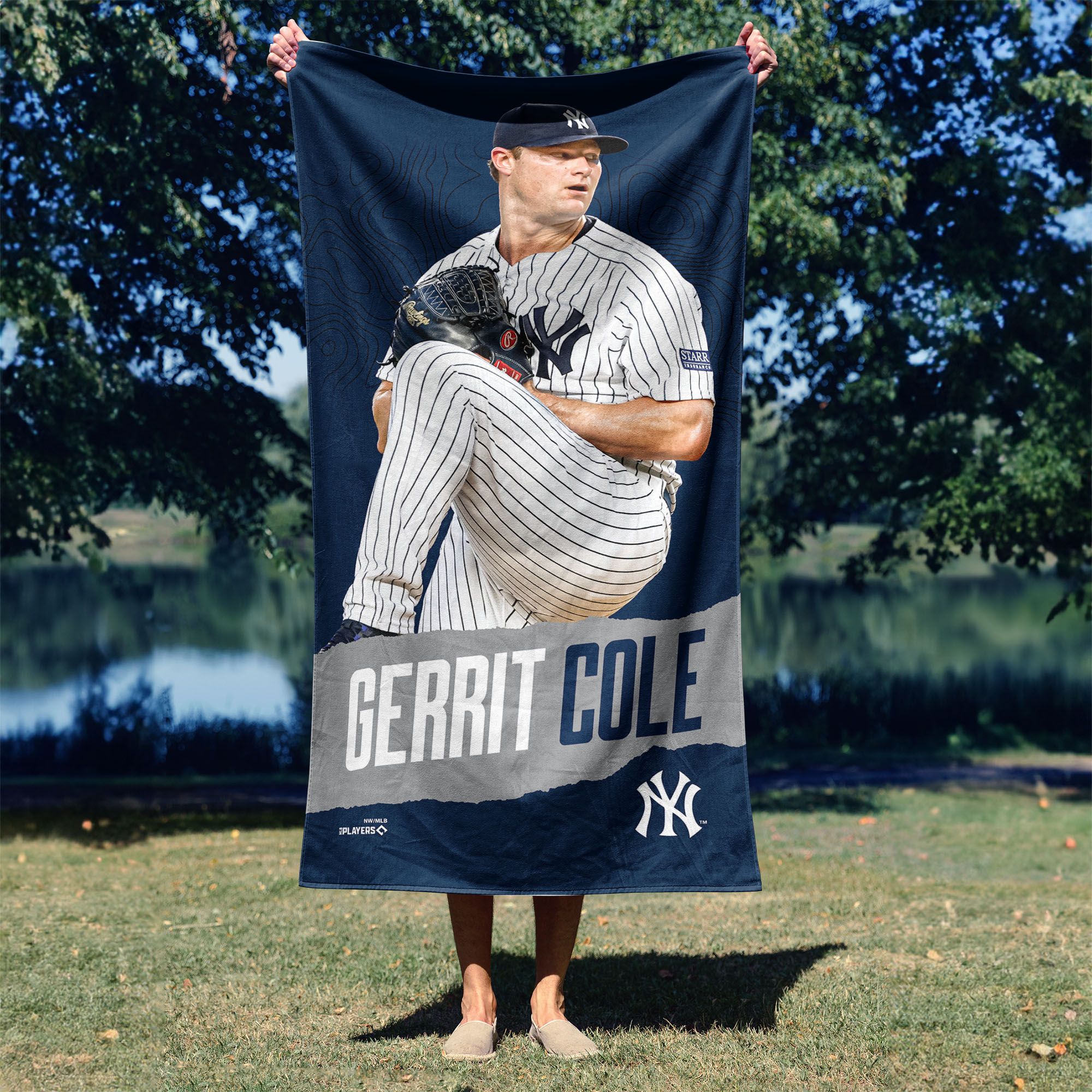TheNorthwest New York Yankees Gerrit Cole Beach Towel product image