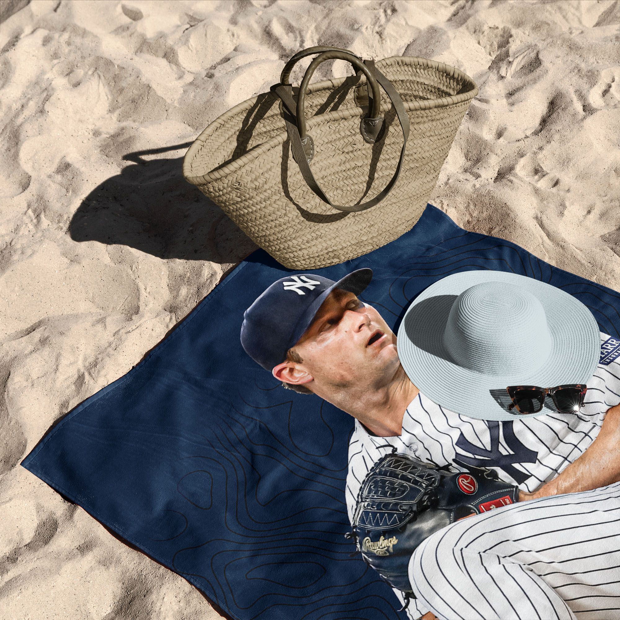 TheNorthwest New York Yankees Gerrit Cole Beach Towel product image