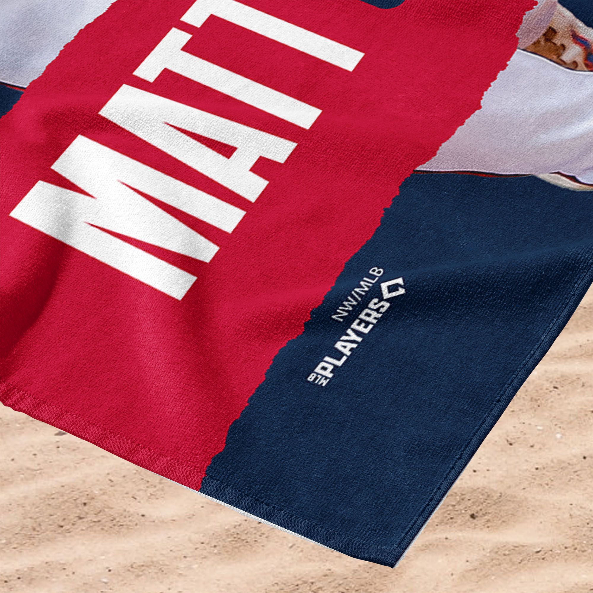 TheNorthwest Atlanta Braves Matt Olson Beach Towel product image