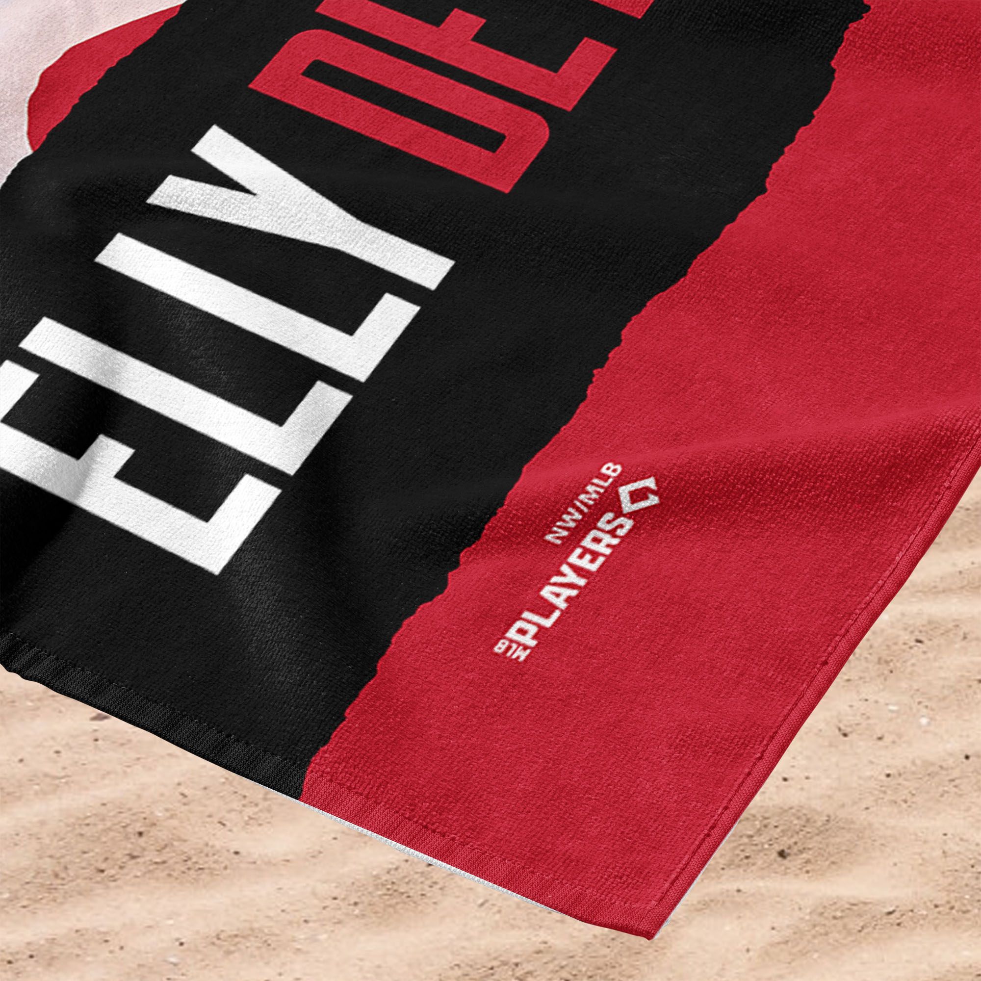 TheNorthwest Cincinnati Reds Elly De La Cruz Beach Towel product image