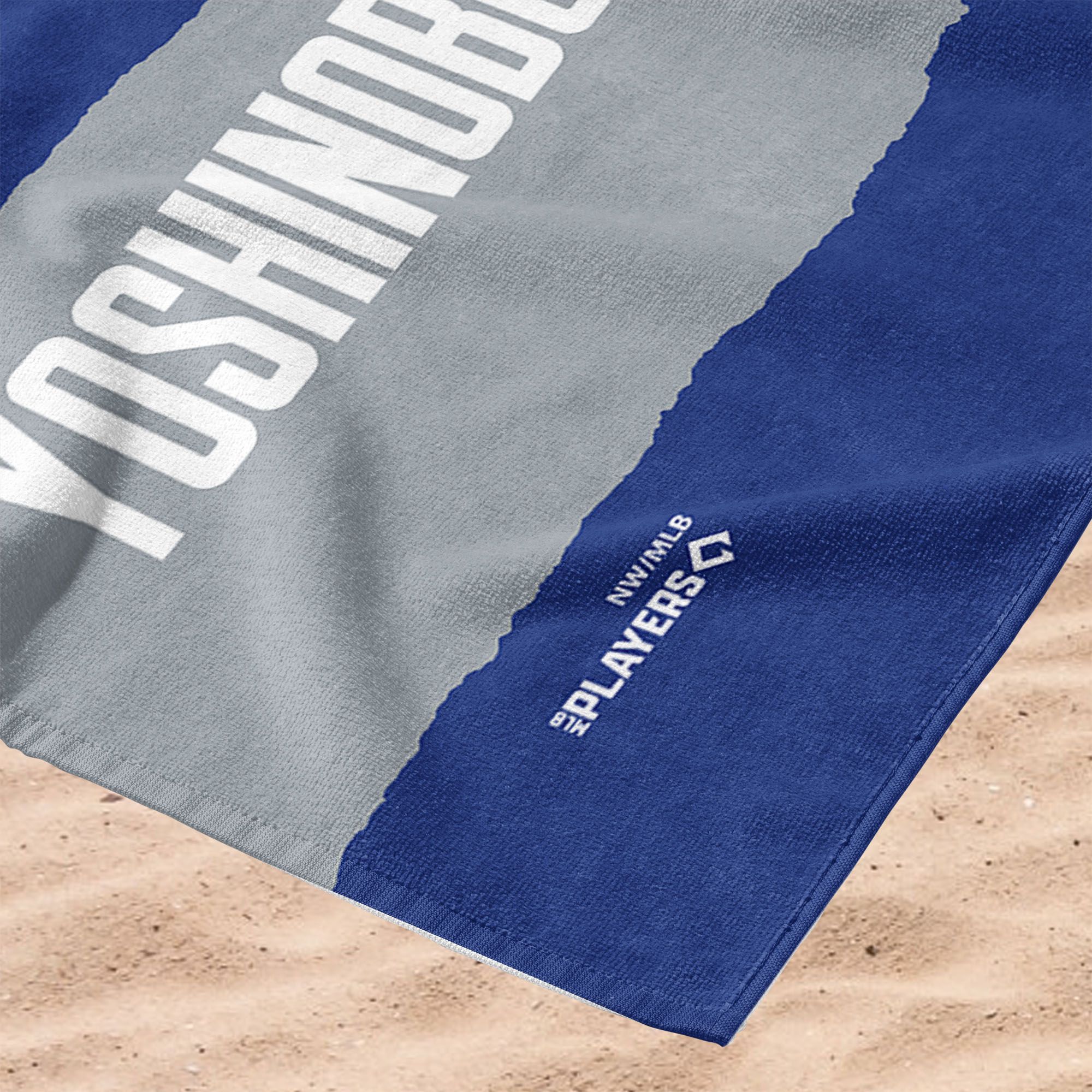 TheNorthwest Los Angeles Dodgers Yoshinobu Yamamoto Beach Towel product image