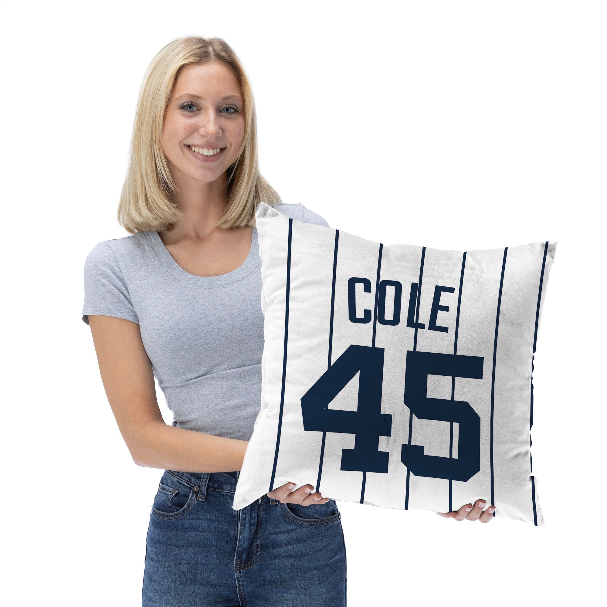 TheNorthwest New York Yankees Gerrit Cole 18'' x 18'' Throw Pillow product image