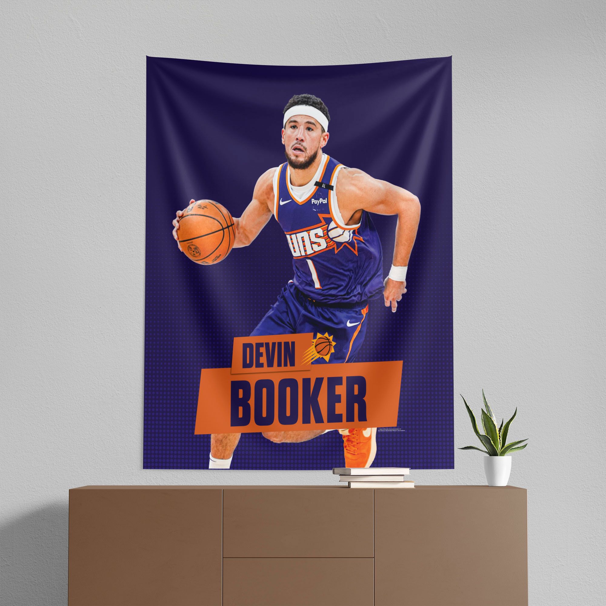 TheNorthwest Phoenix Suns Devin Booker 50'' x 60'' Wall Hanging product image