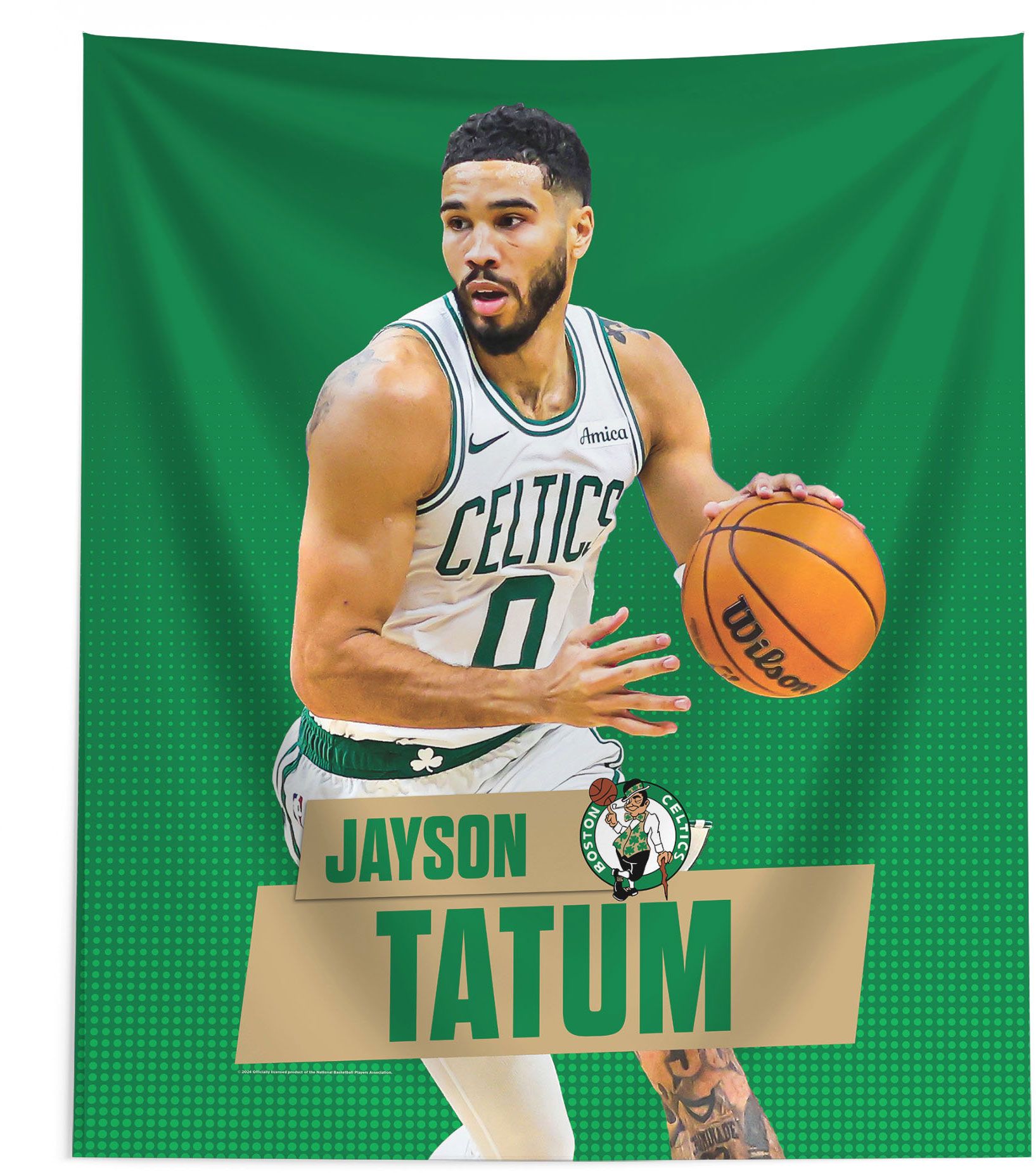 TheNorthwest Boston Celtics Jayson Tatum 50'' x 60'' Wall Hanging product image