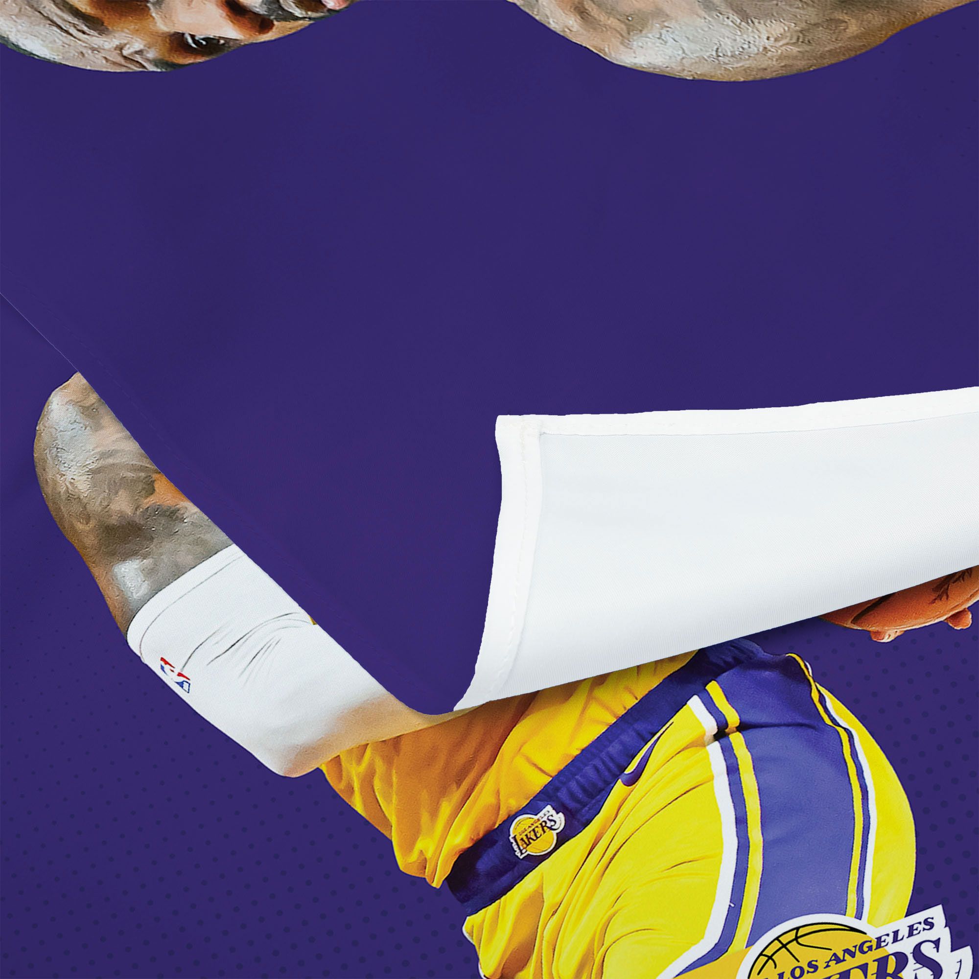 TheNorthwest Los Angeles Lakers LeBron James 50'' x 60'' Wall Hanging product image