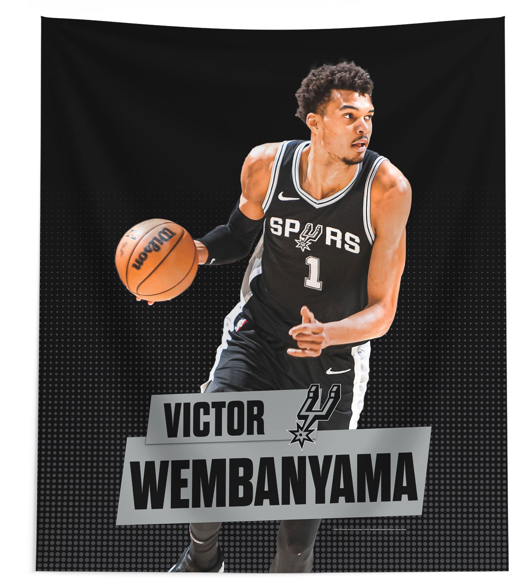 TheNorthwest San Antonio Spurs Victor Wembanyama 50'' x 60'' Wall Hanging product image