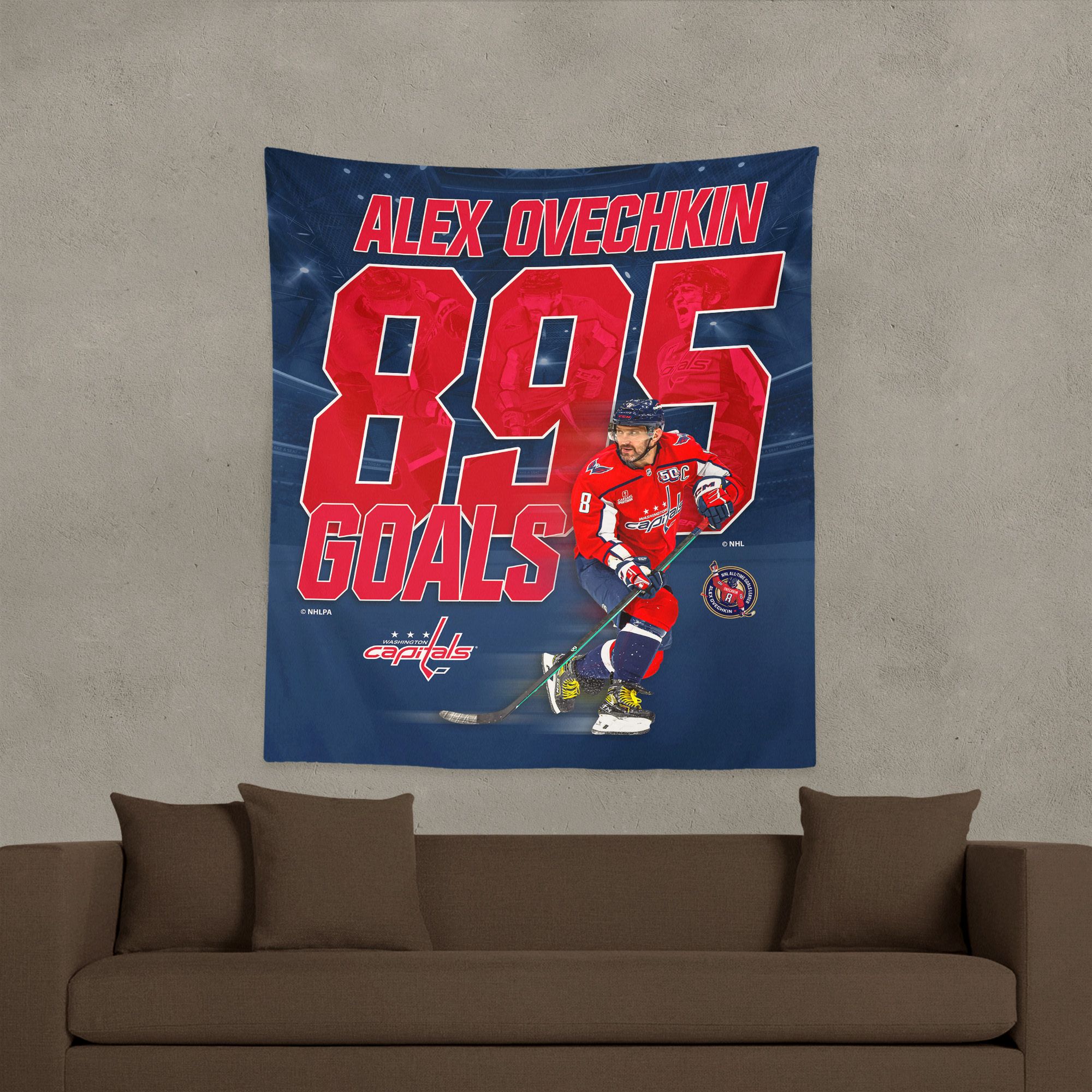 Northwest Washington Capitals Alexander Ovechkin #8 '895 Goals' Wall Hang product image