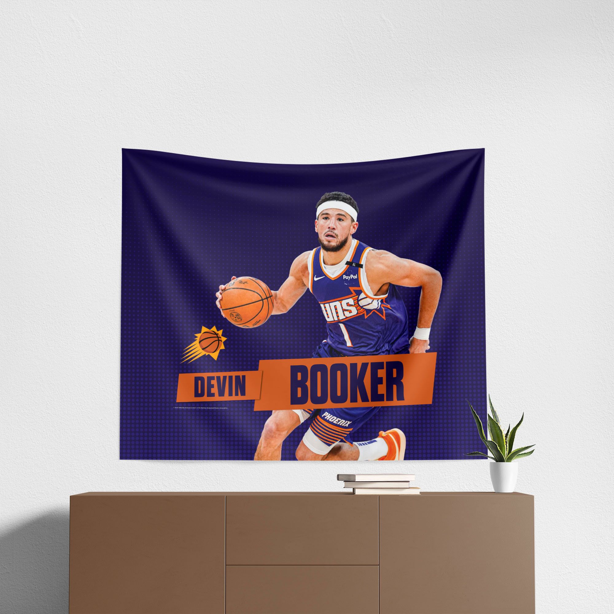 TheNorthwest Phoenix Suns Devin Booker 34'' x 40'' Wall Hanging product image
