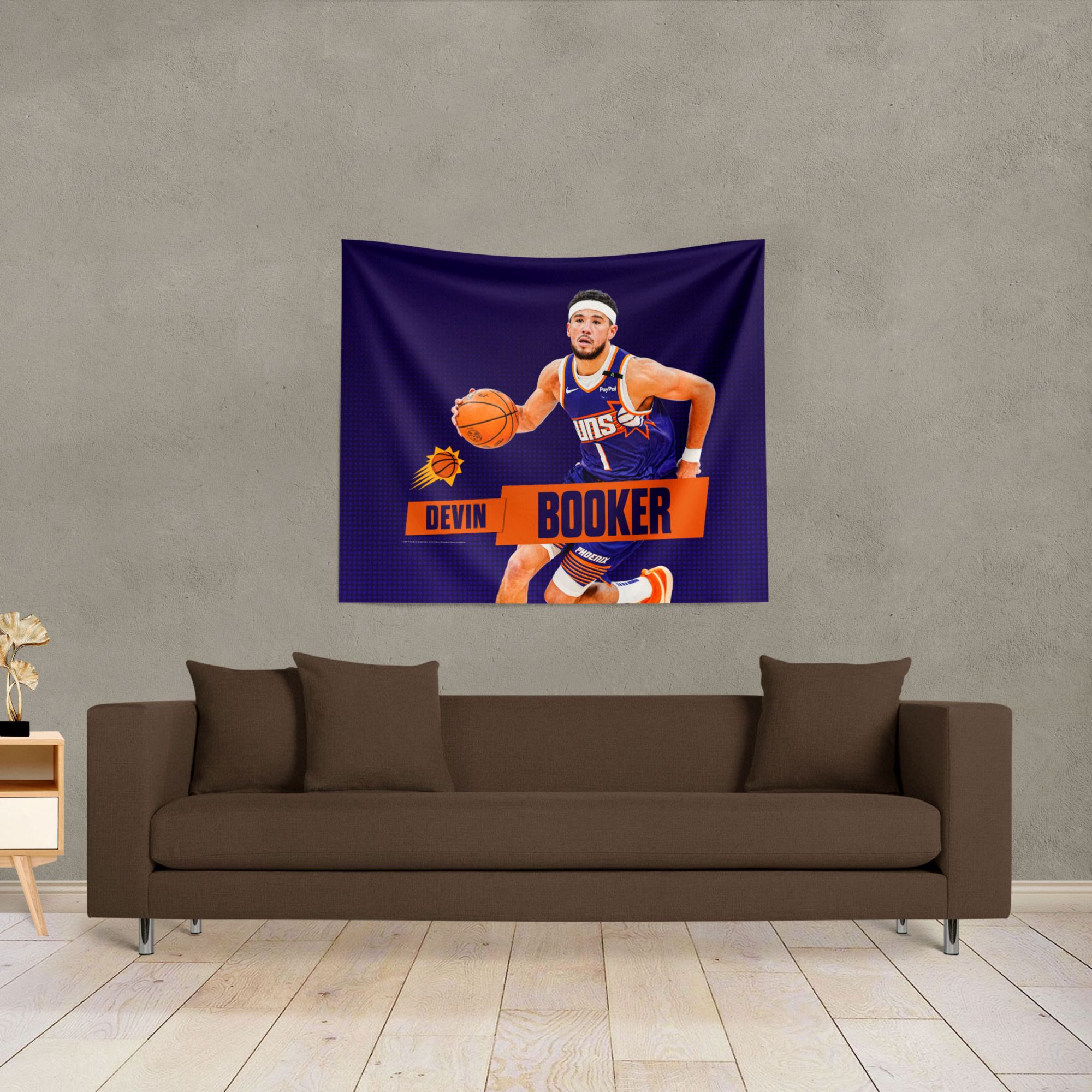 TheNorthwest Phoenix Suns Devin Booker 34'' x 40'' Wall Hanging product image