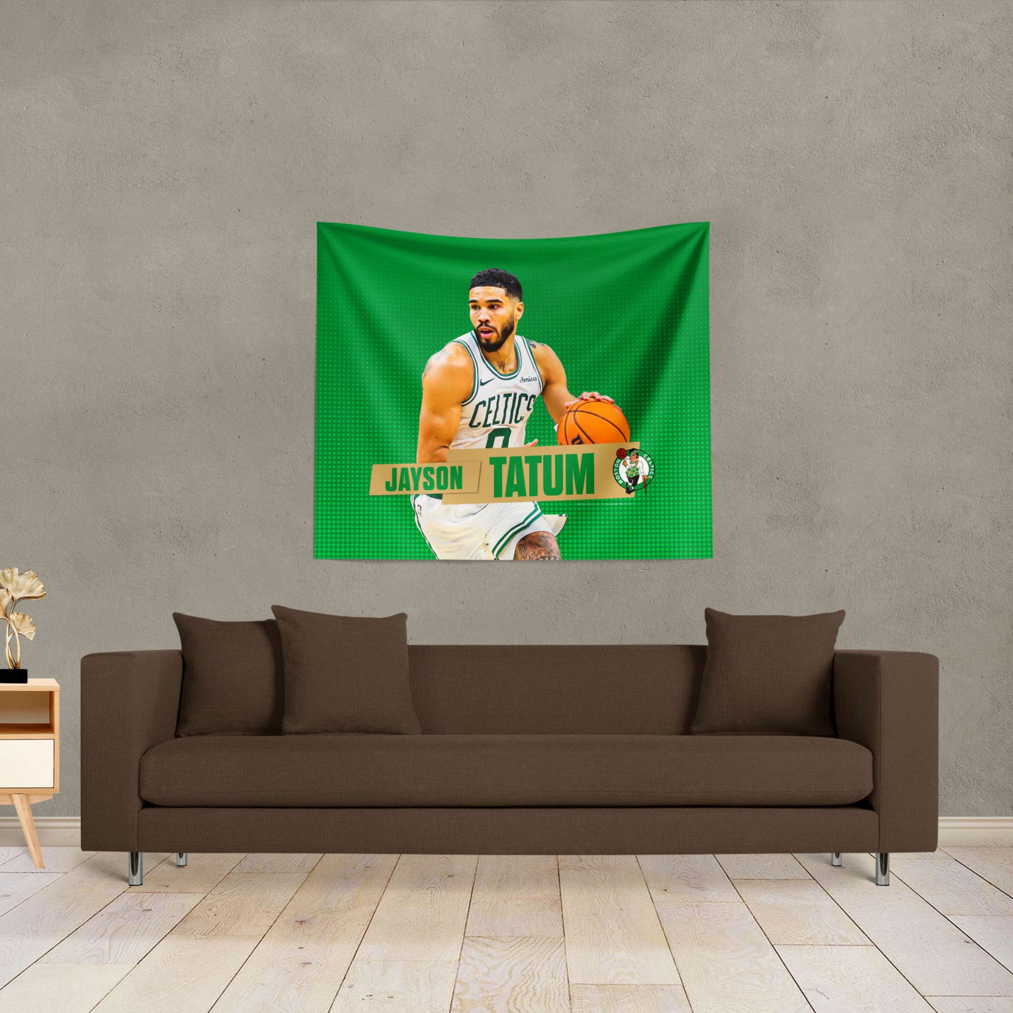TheNorthwest Boston Celtics Jayson Tatum 34'' x 40'' Wall Hanging product image
