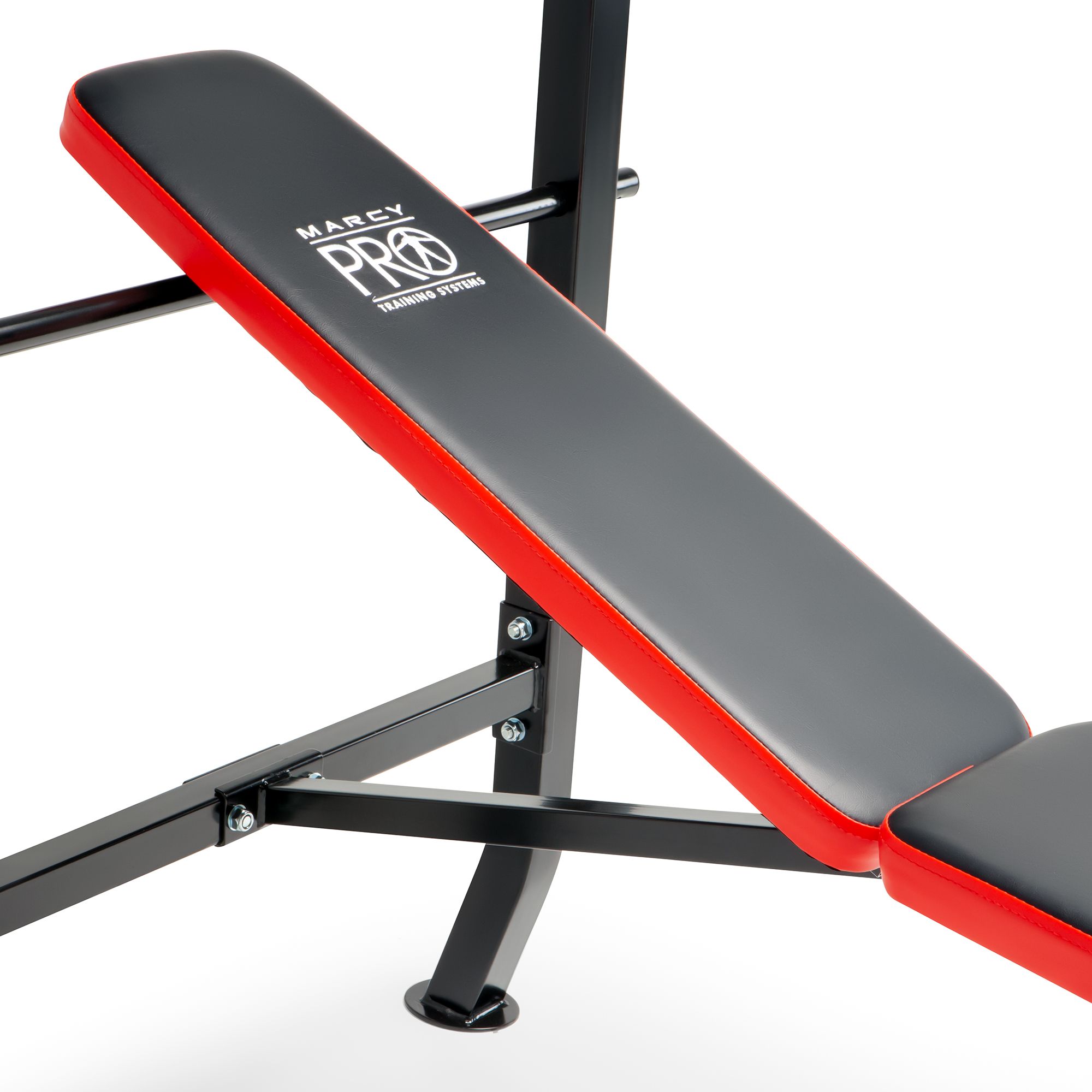 Marcy Pro Standard Weight Bench with 100 lb. Weight Set product image