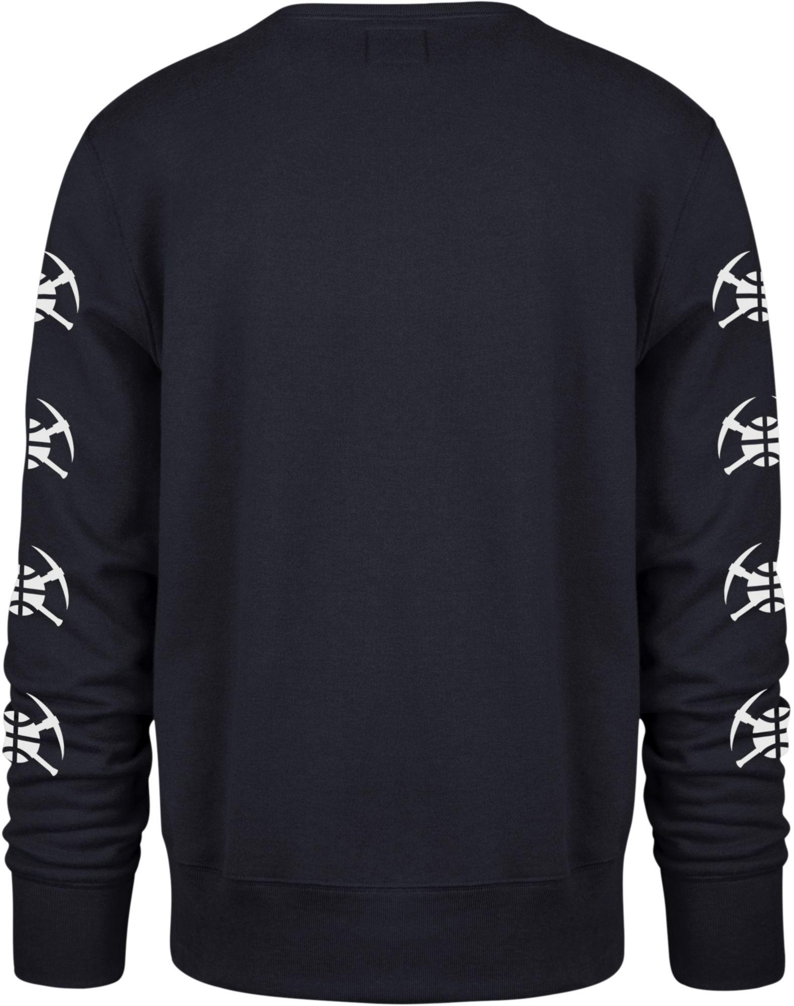 ‘47 Men's 2021-22 City Edition Denver Nuggets Navy Headline Crewneck Sweatshirt product image
