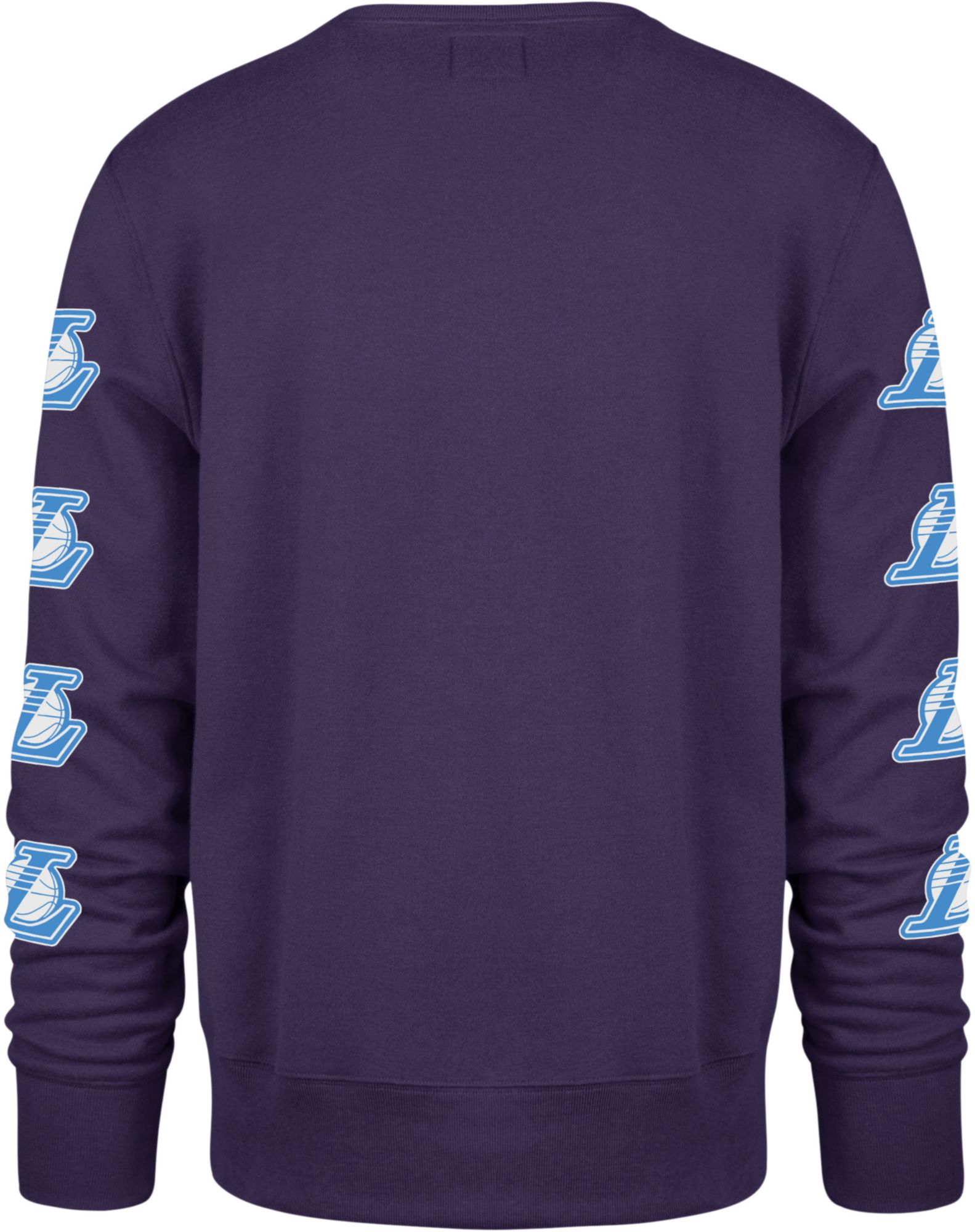 ‘47 Men's 2021-22 City Edition Los Angeles Lakers Purple Headline Crewneck Sweatshirt product image