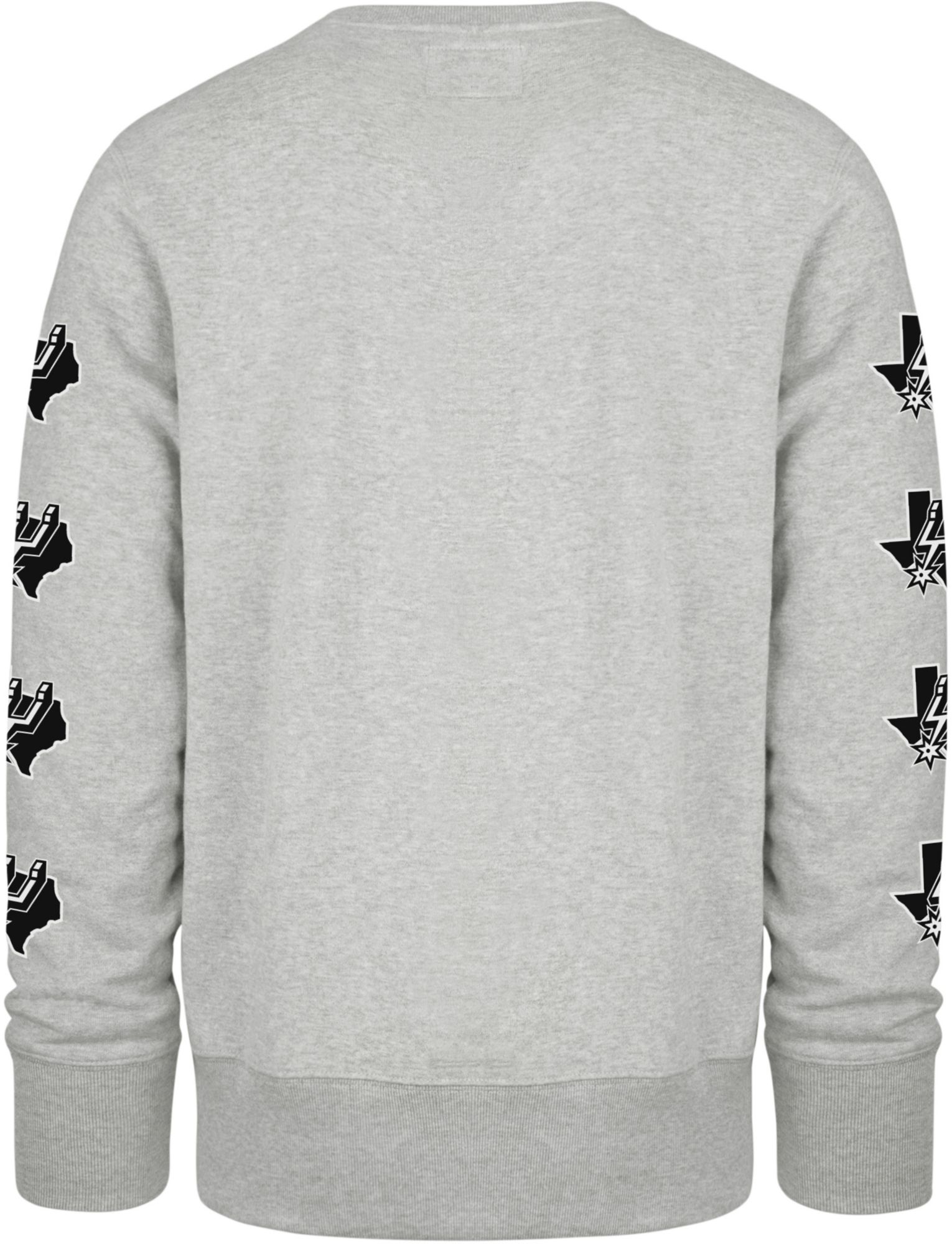 ‘47 Men's 2021-22 City Edition San Antonio Spurs Grey Headline Crewneck Sweatshirt product image