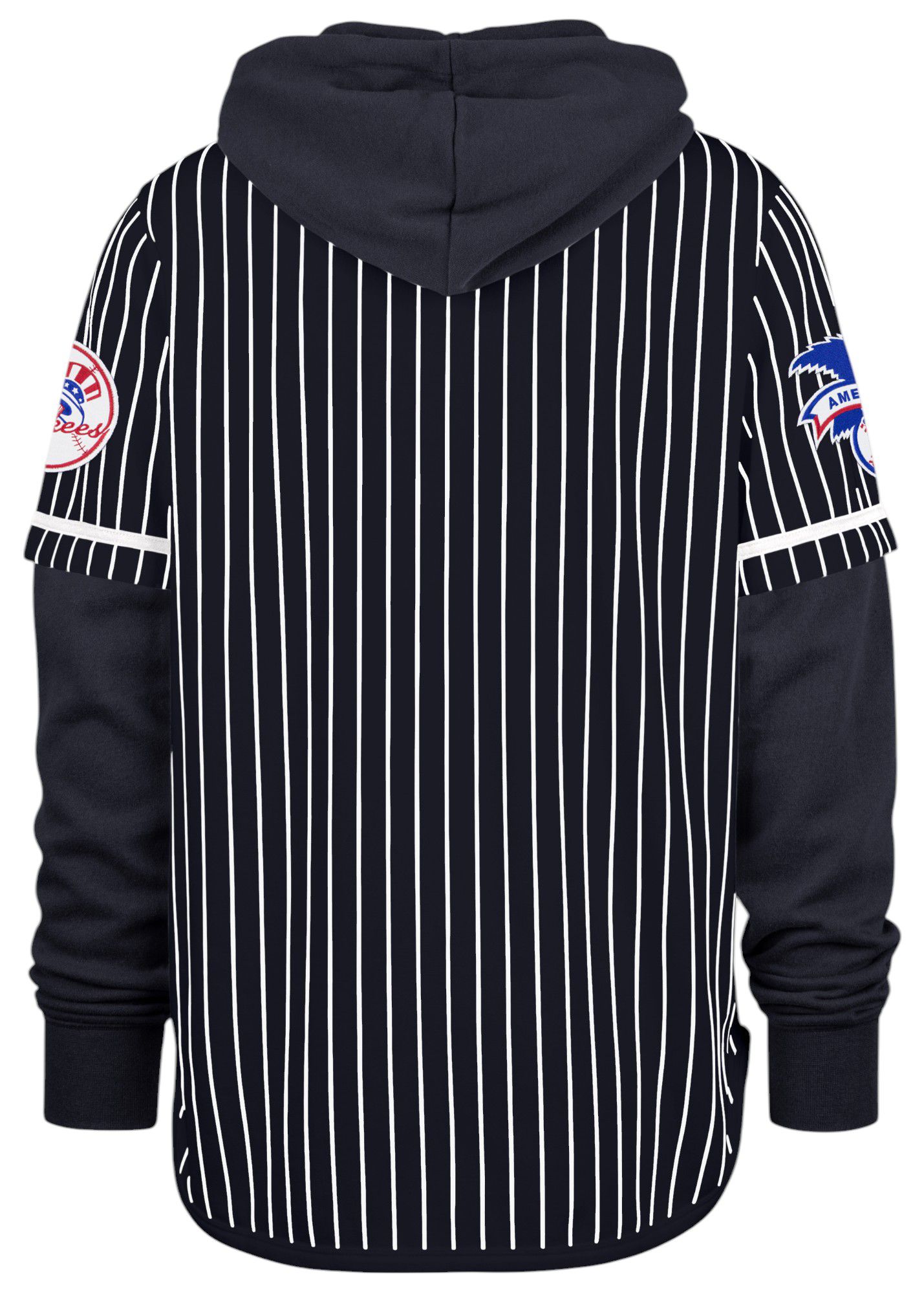 47 Men's New York Yankees Navy Double Header Pullover Hoodie product image