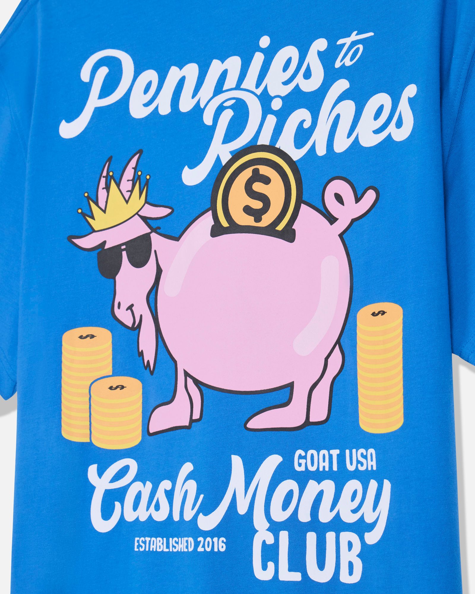 GOAT USA Toddler Pennies to Riches T-Shirt product image