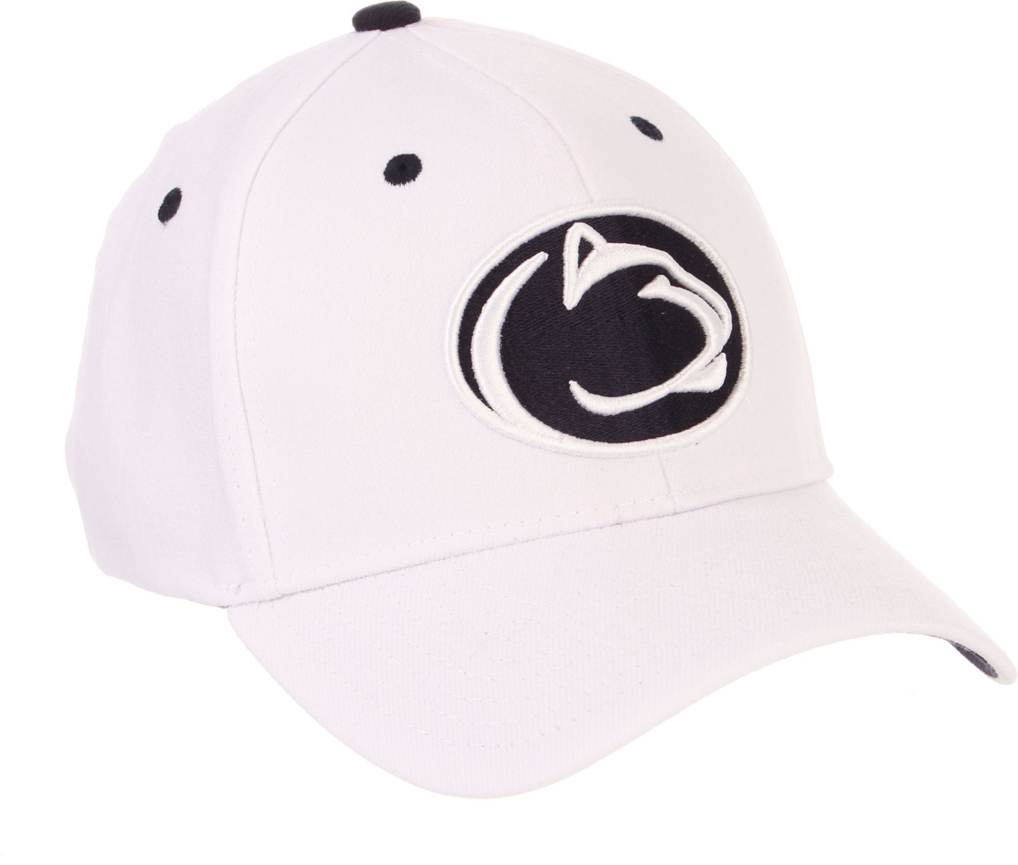 Zephyr Men's Penn State Nittany Lions White ZH Flexfit Fitted Hat product image