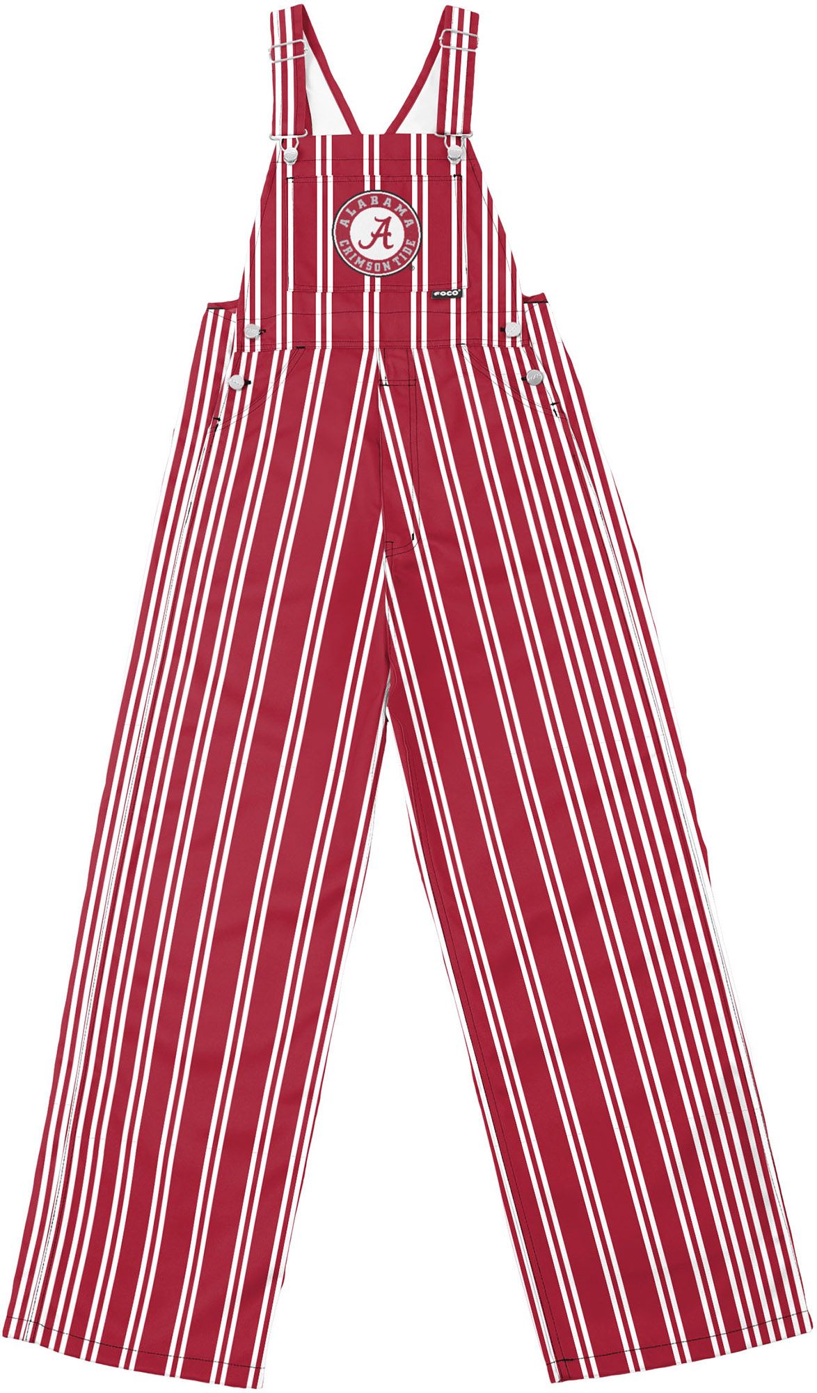 FOCO Men's Alabama Crimson Tide Red Spirit Overalls product image
