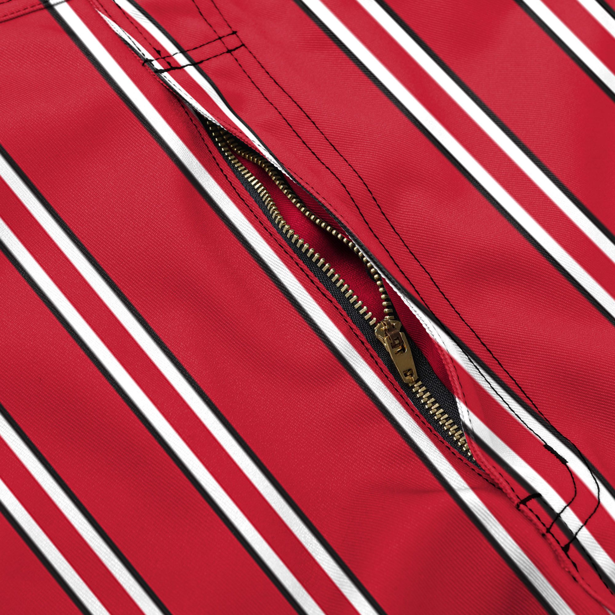 FOCO Men's Ohio State Buckeyes Red Spirit Overalls product image