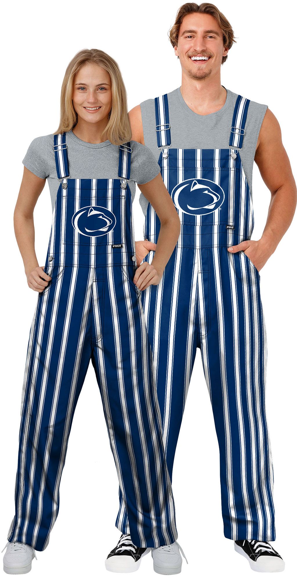 FOCO Men's Penn State Nittany Lions Blue Spirit Overalls product image
