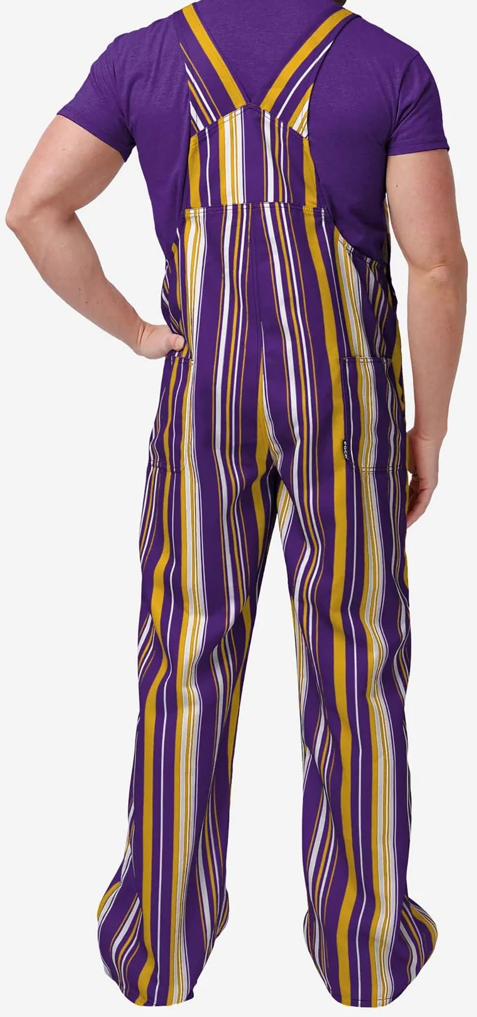 Yellow and hot sale purple overalls