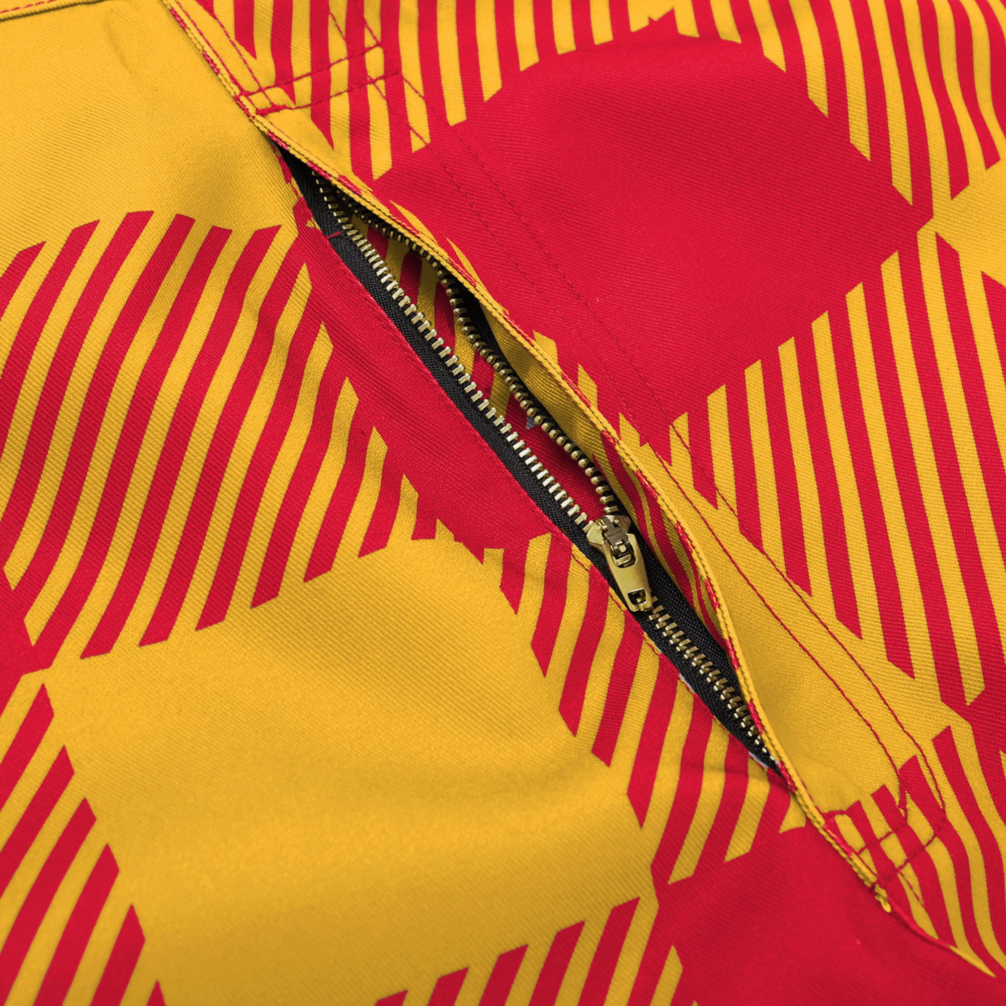 FOCO Adult Kansas City Chiefs Plaid Overalls product image