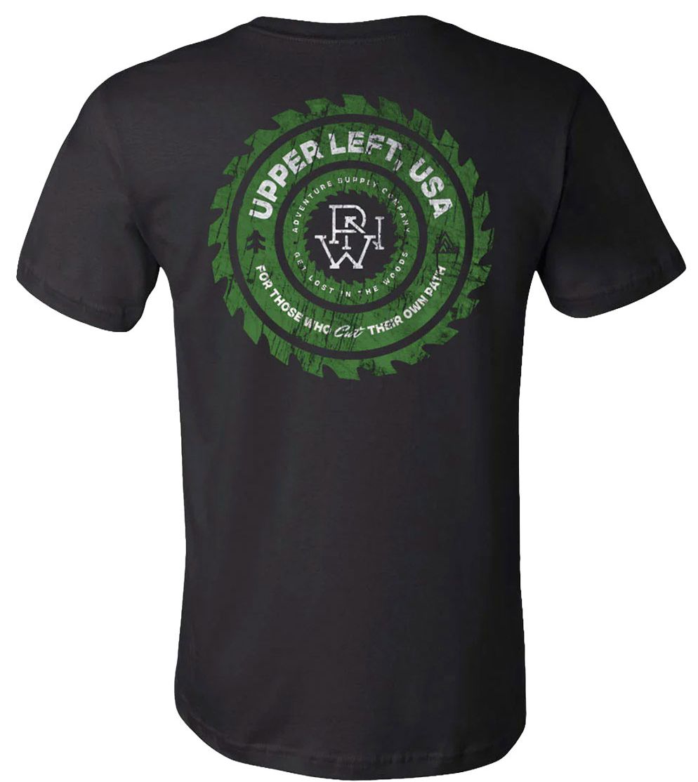 Great PNW Adult Pacific Northwest Black Clearcut T-Shirt product image