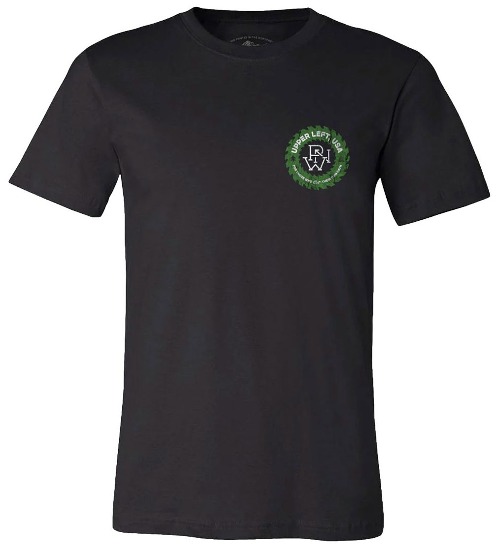 Great PNW Adult Pacific Northwest Black Clearcut T-Shirt product image